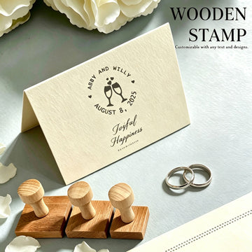 Customized wedding seals | Imprint your unique romance on every detail of your wedding.
