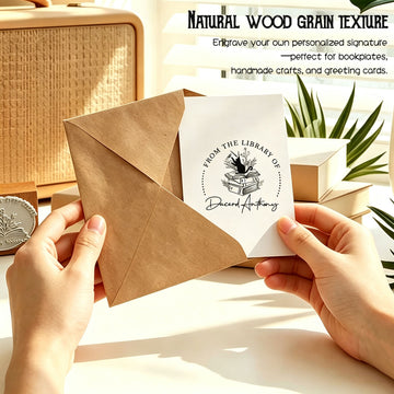Custom Bookplate Stamp: Mark Your Beloved Books With A Timeless