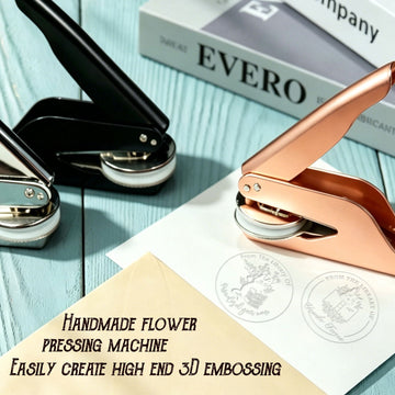 Custom Handheld Embosser: Add Timeless 3D Embossed Charm To Your Stationery