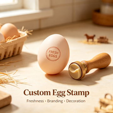 Custom Egg Stamp: The Perfect Tool for Farm Branding, Freshness Tracking & Easter Decor