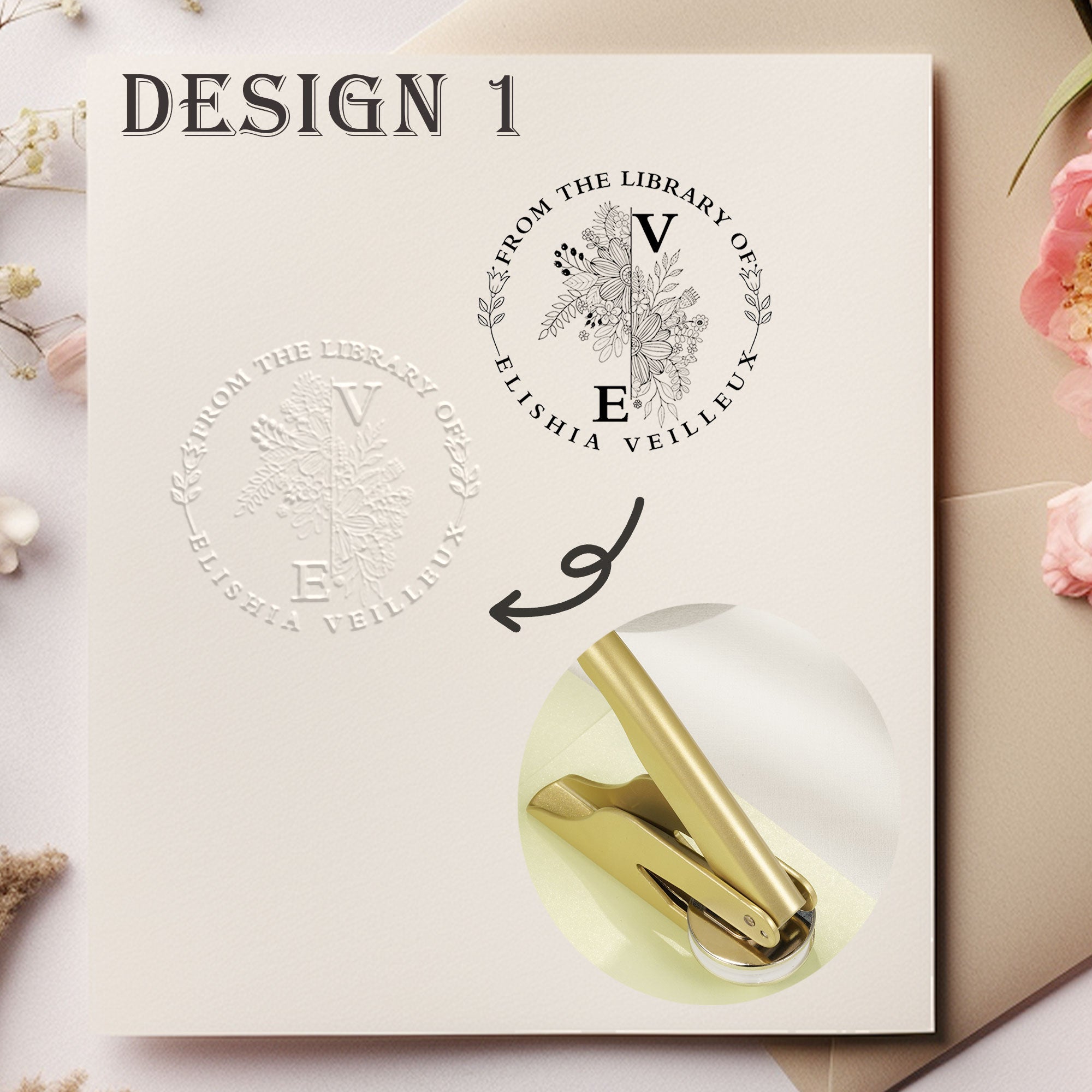 Custom Botanical Embosser