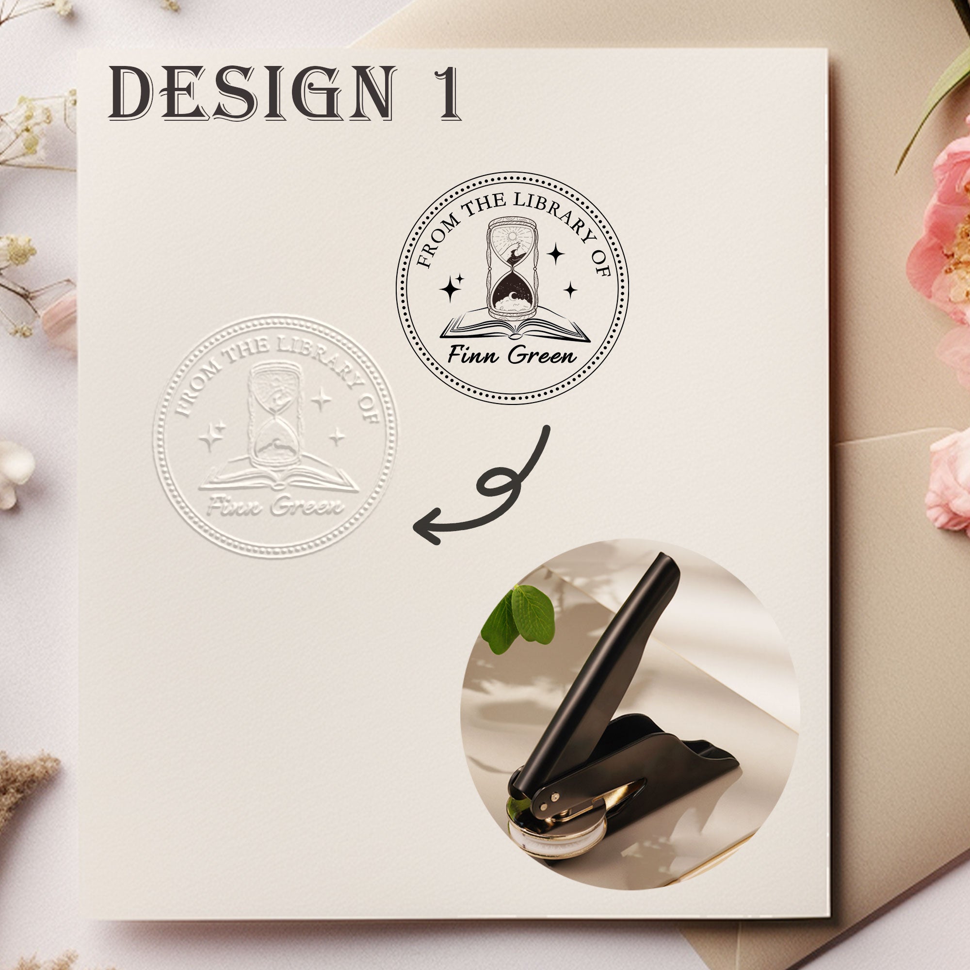 Custom Retro Keepsake Embosser
