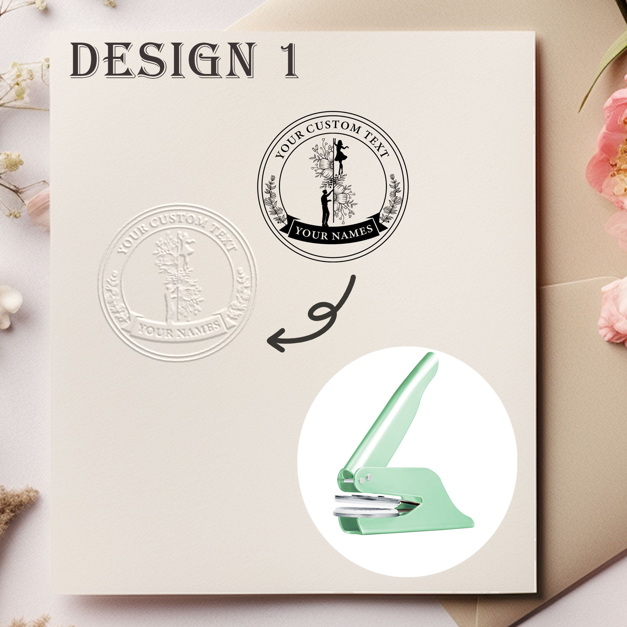 Custom Home Stationery Embosser