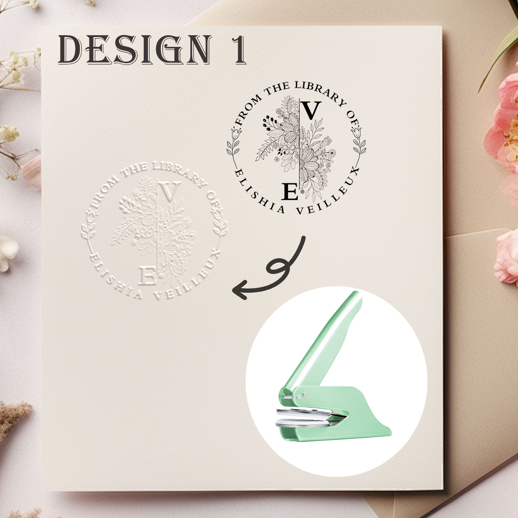 Custom Botanical Embosser