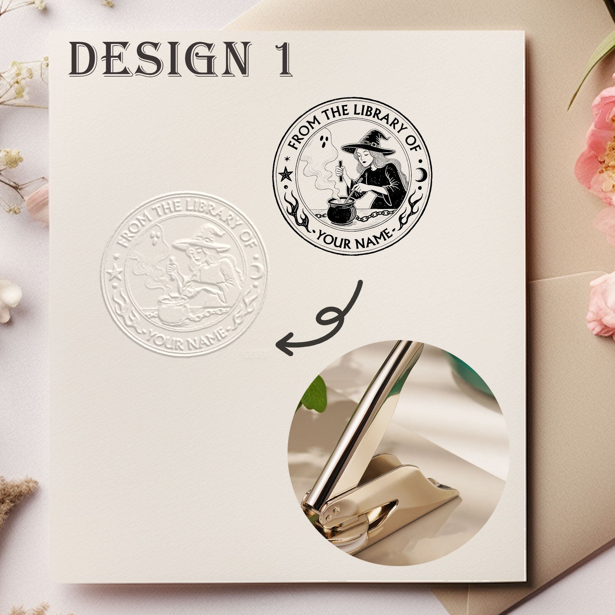 Custom Modern Design Embosser