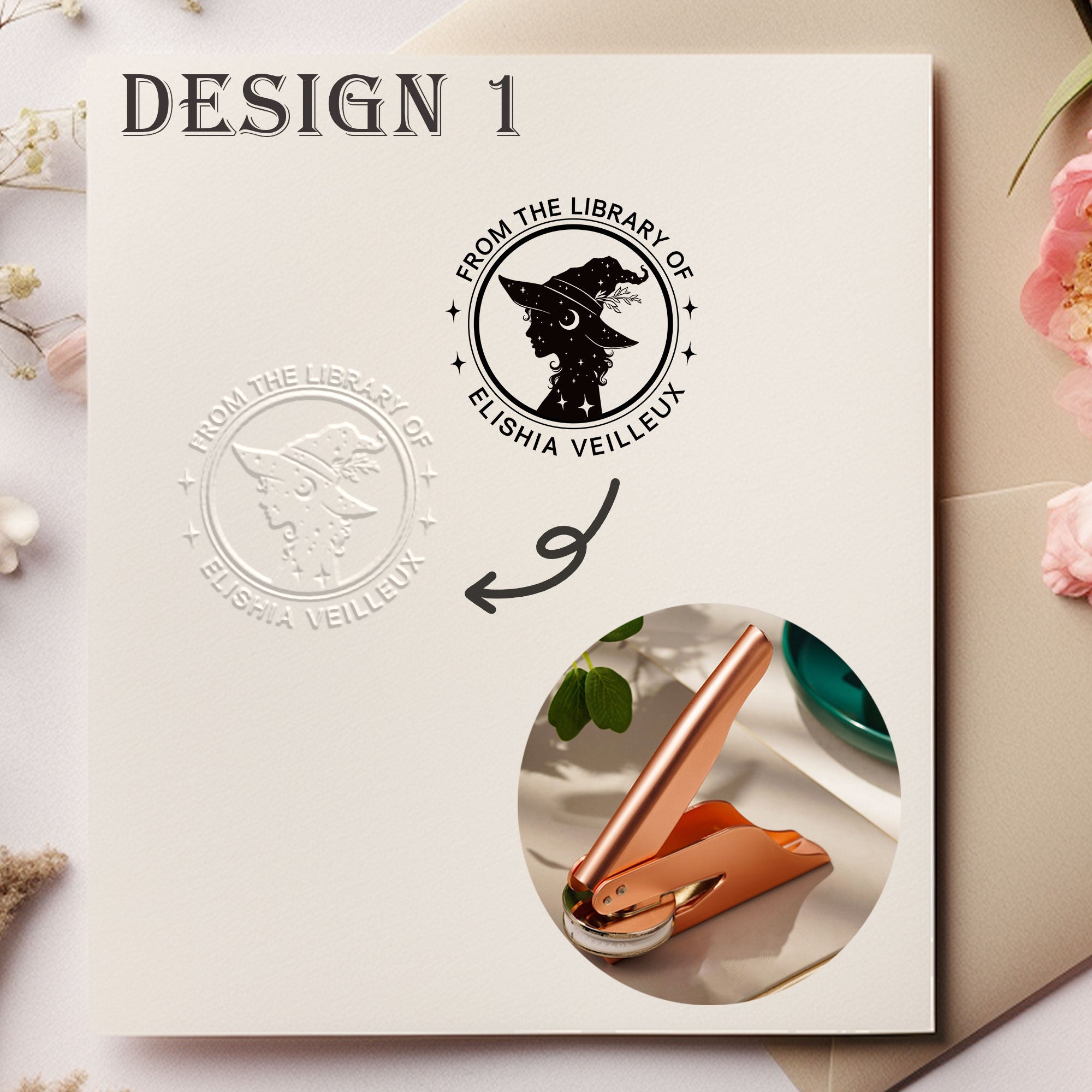 Custom Decor Book Embosser