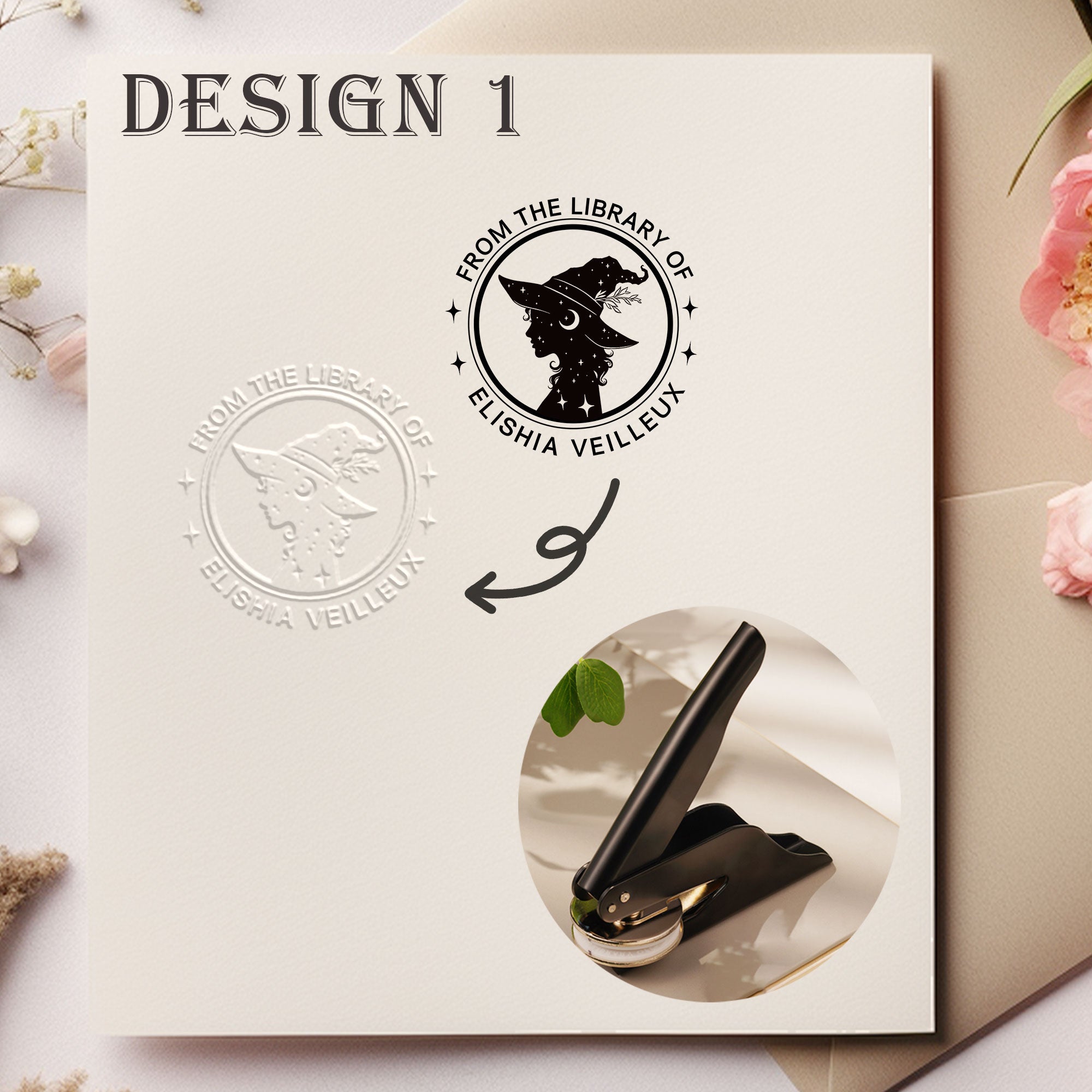 Custom Decor Book Embosser