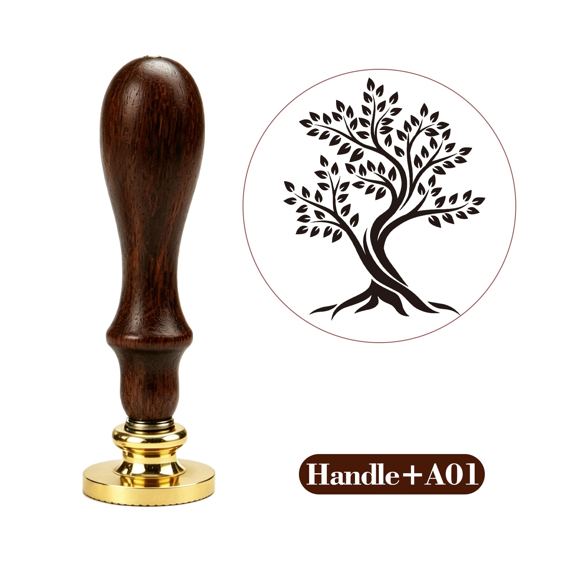 Tree-shaped wax seal