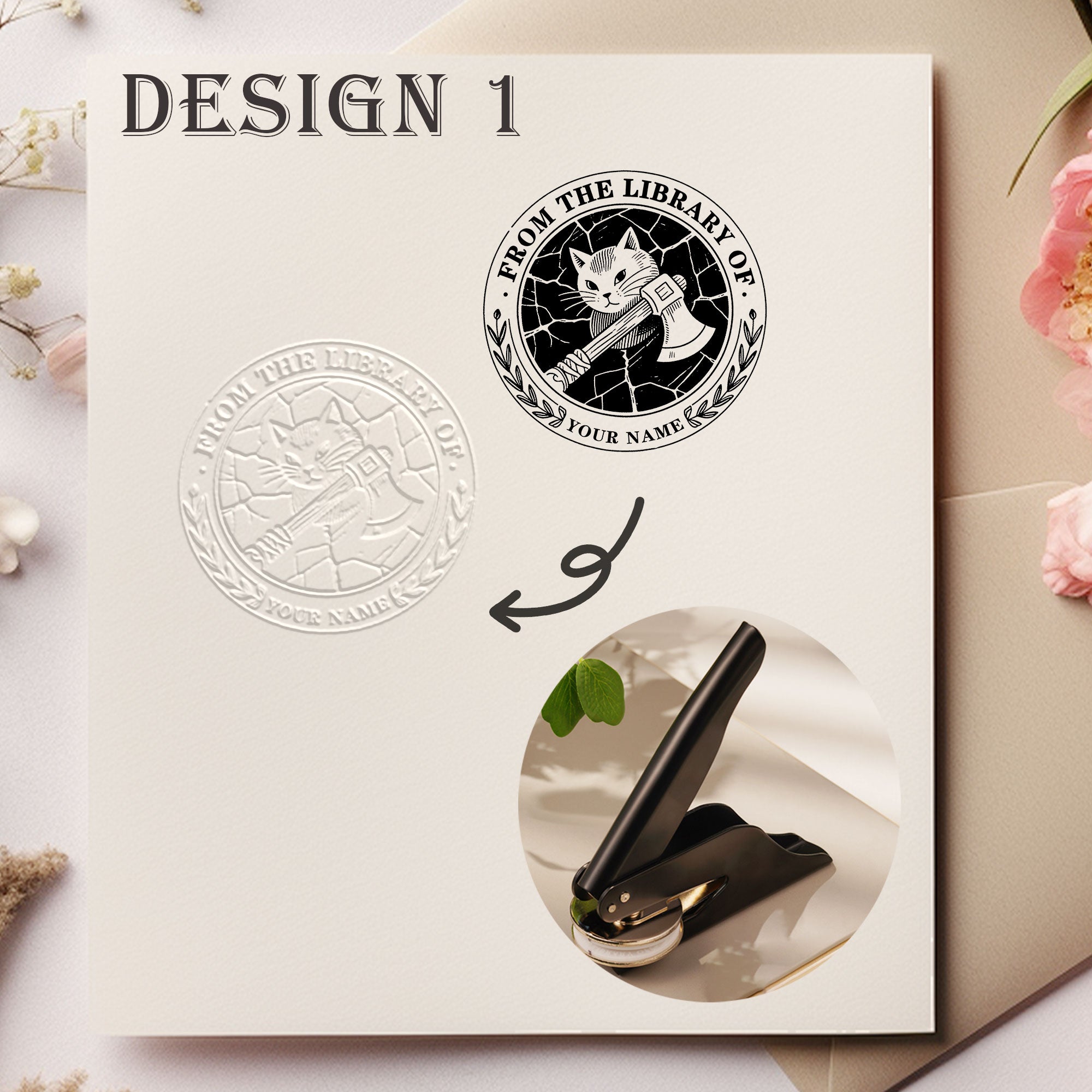 Custom Personalized Embosser