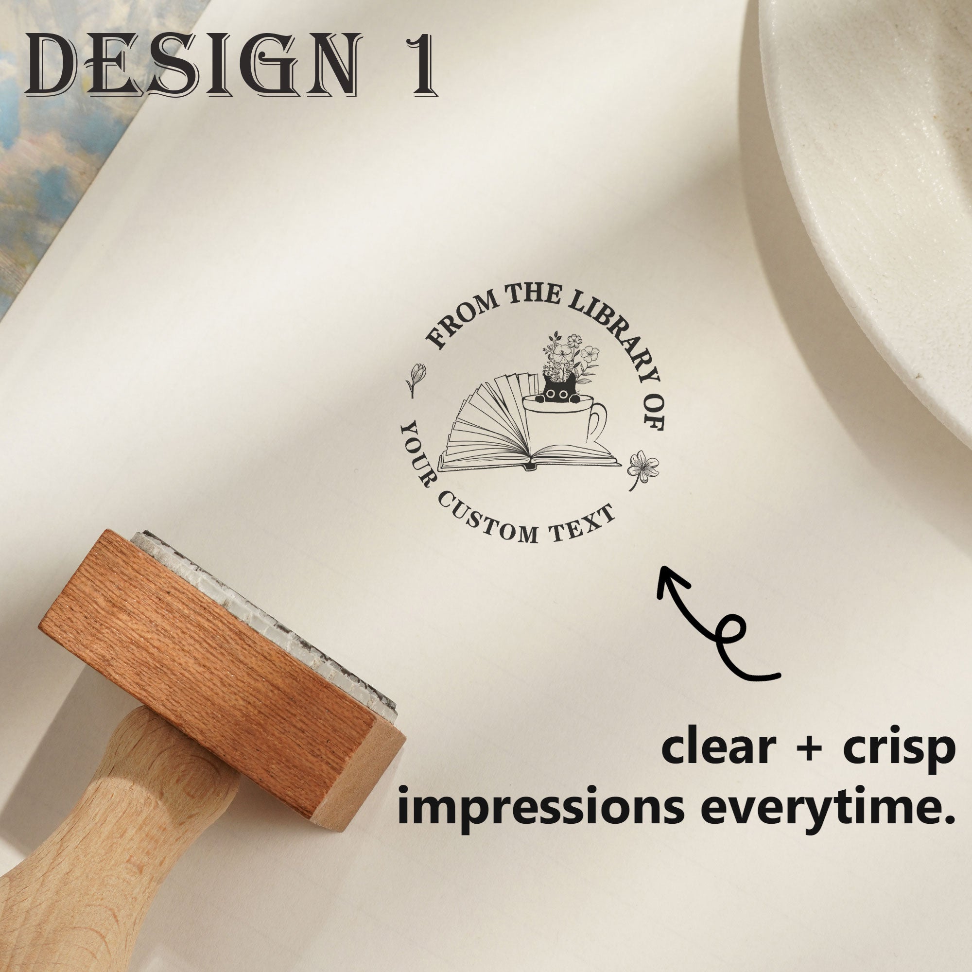 Decorative Wooden Stamp