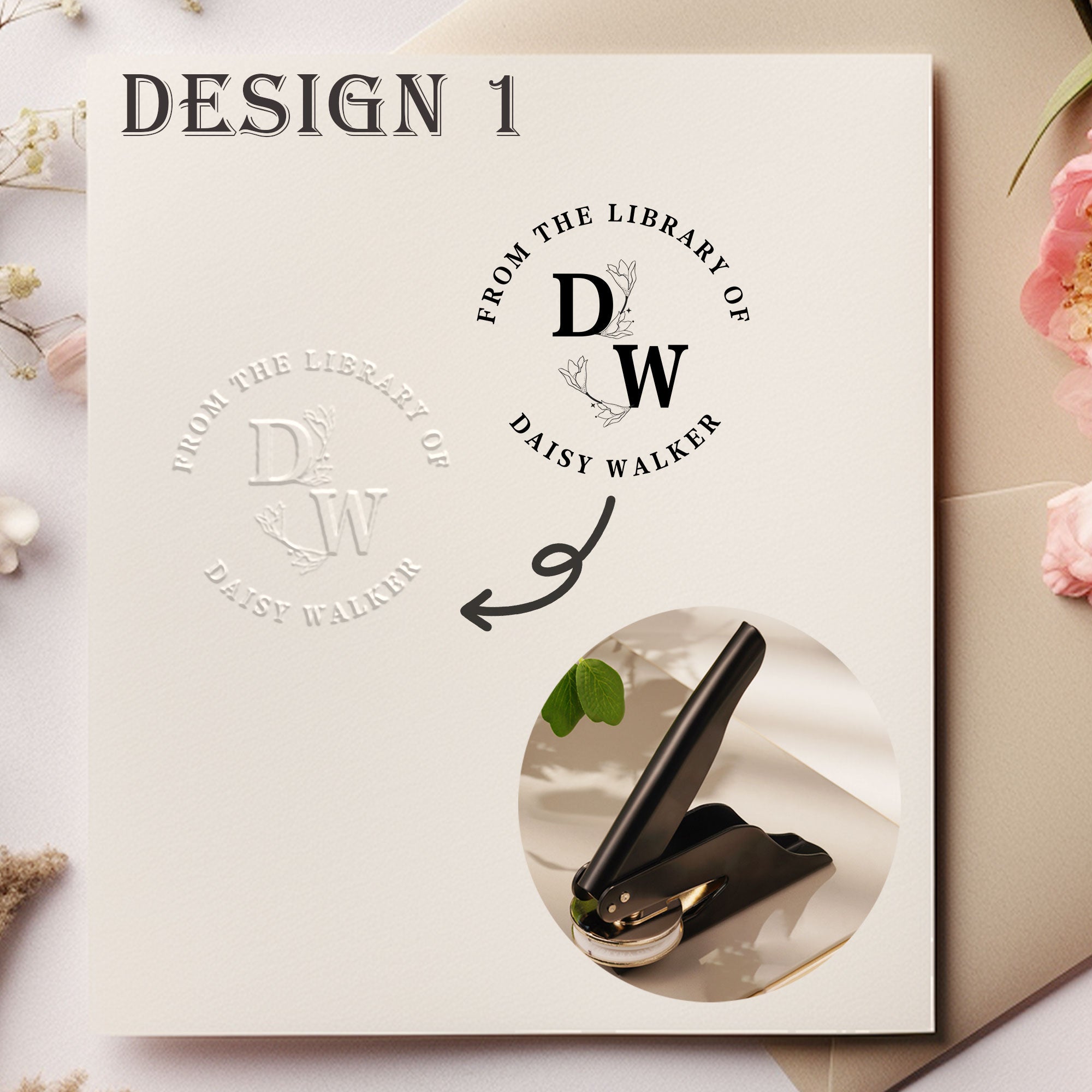 Custom Literary Art Embosser