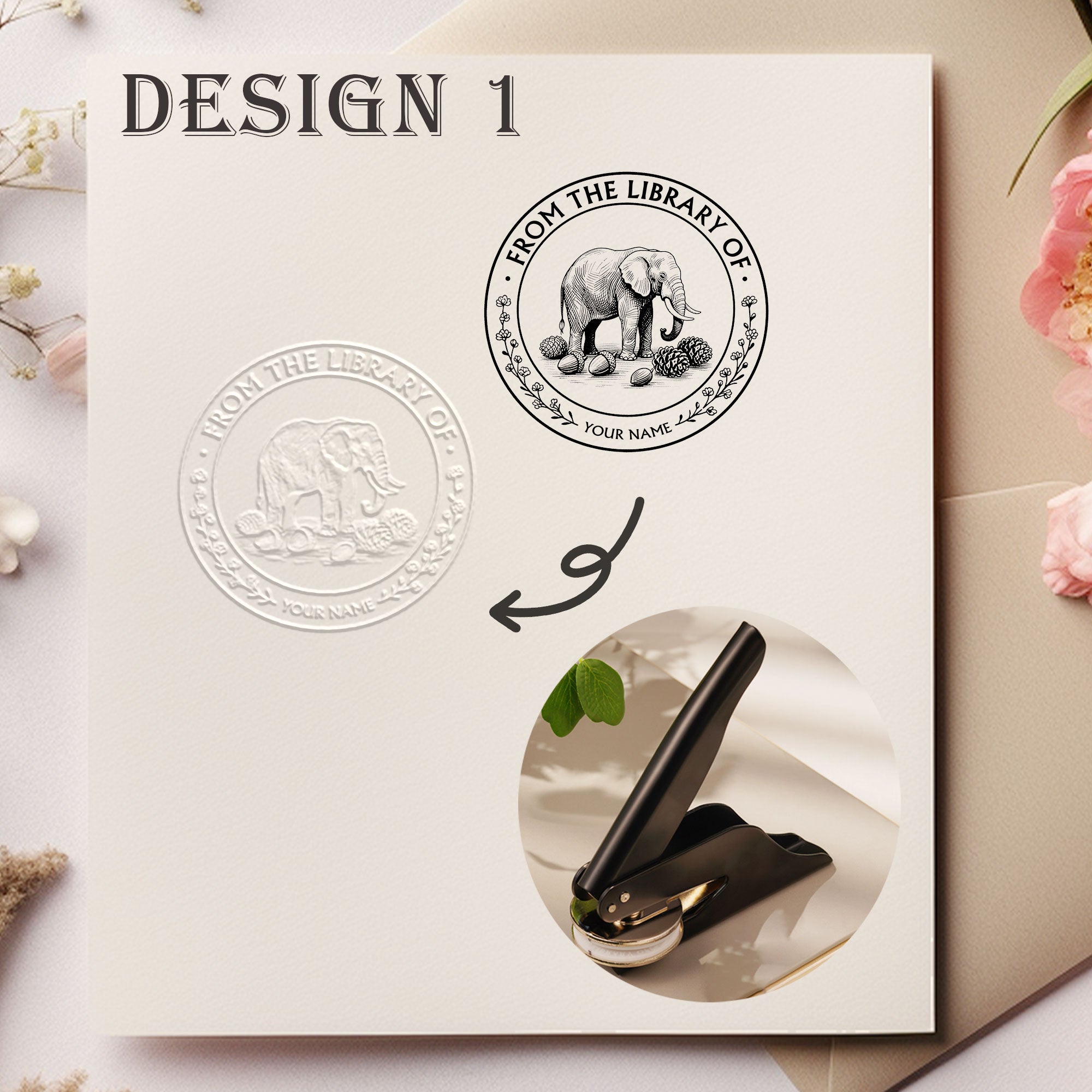 Custom Elegant Paper Embosser