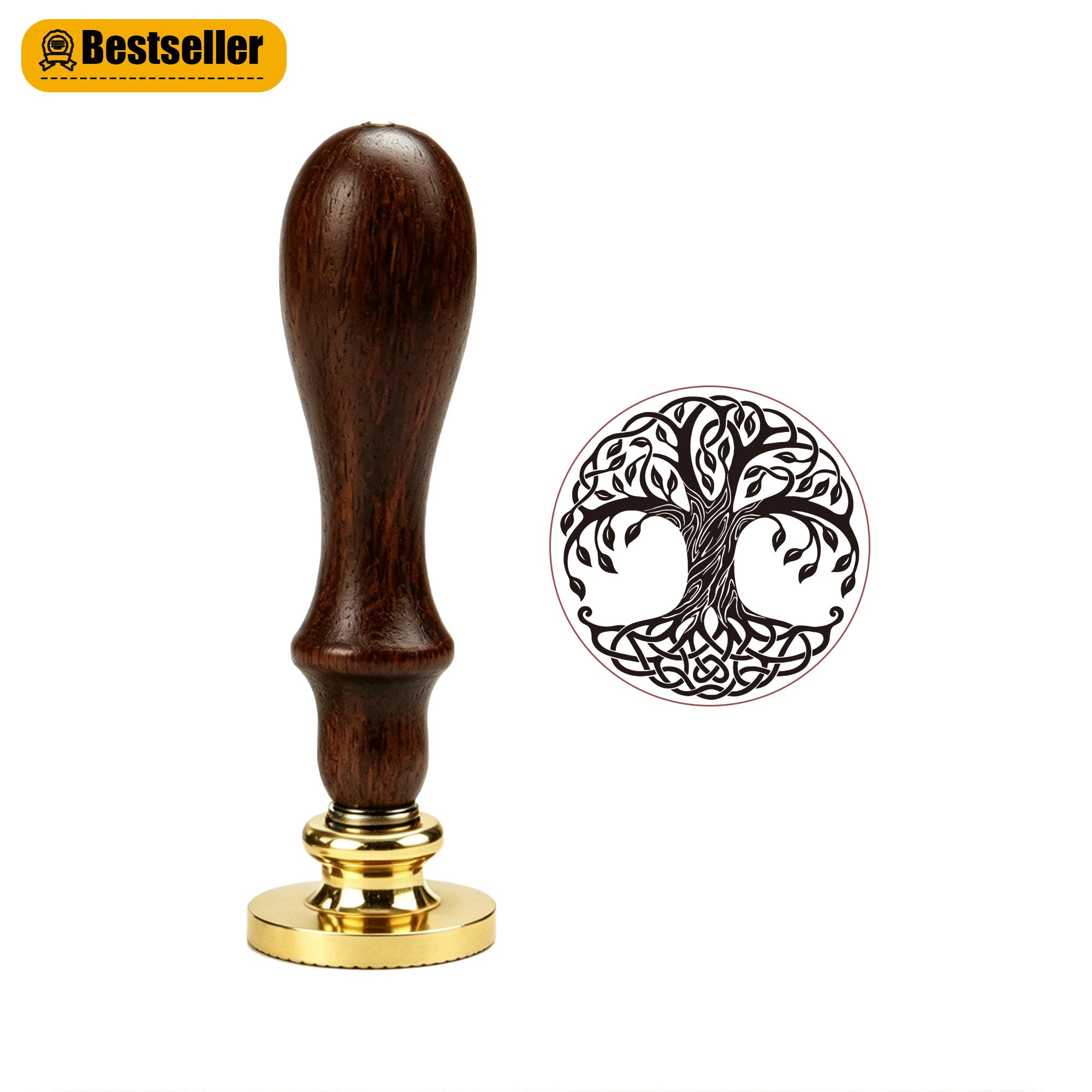 Tree-shaped wax seal