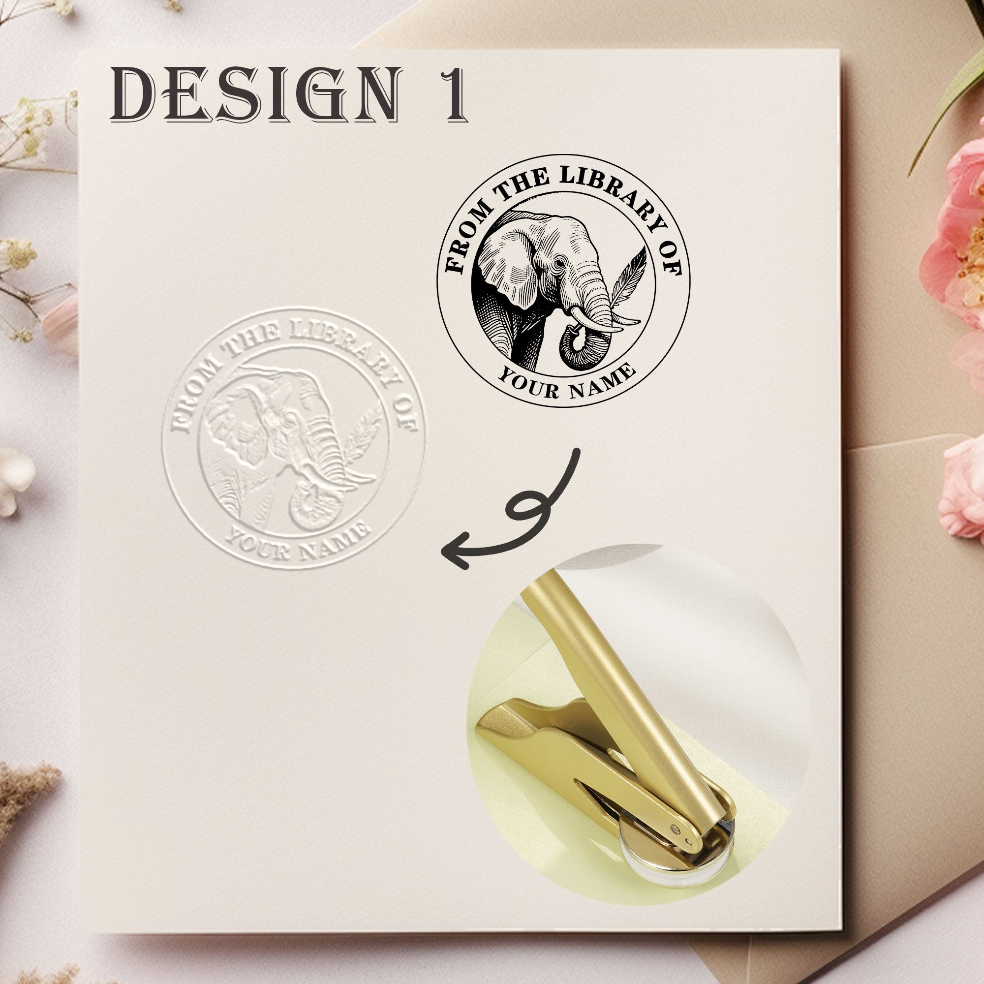 Custom Vintage Style Embosser