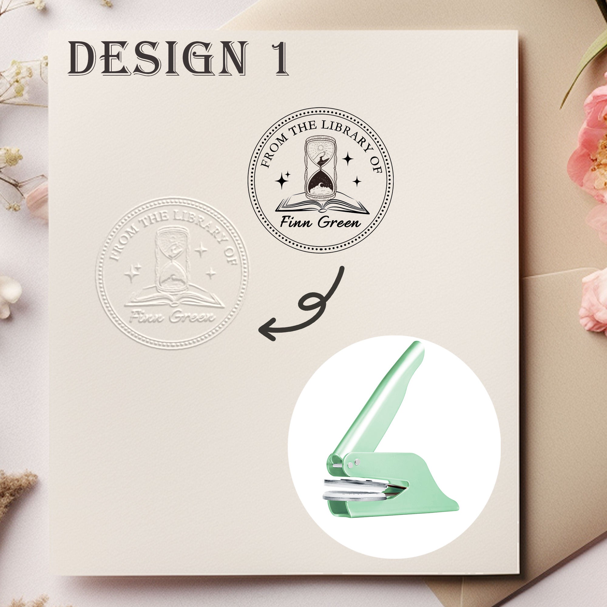 Custom Retro Keepsake Embosser