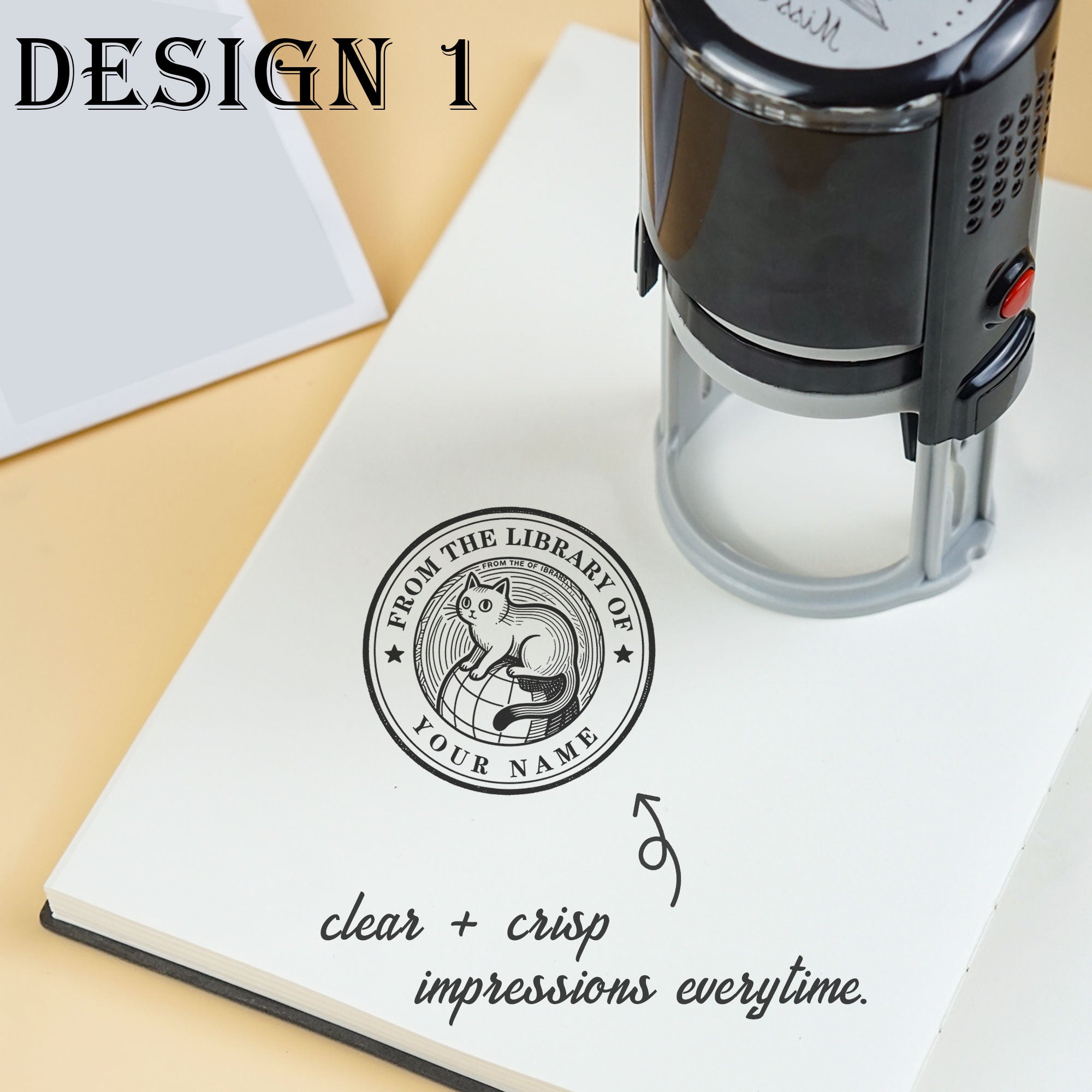 Custom Self‑inking Stamp