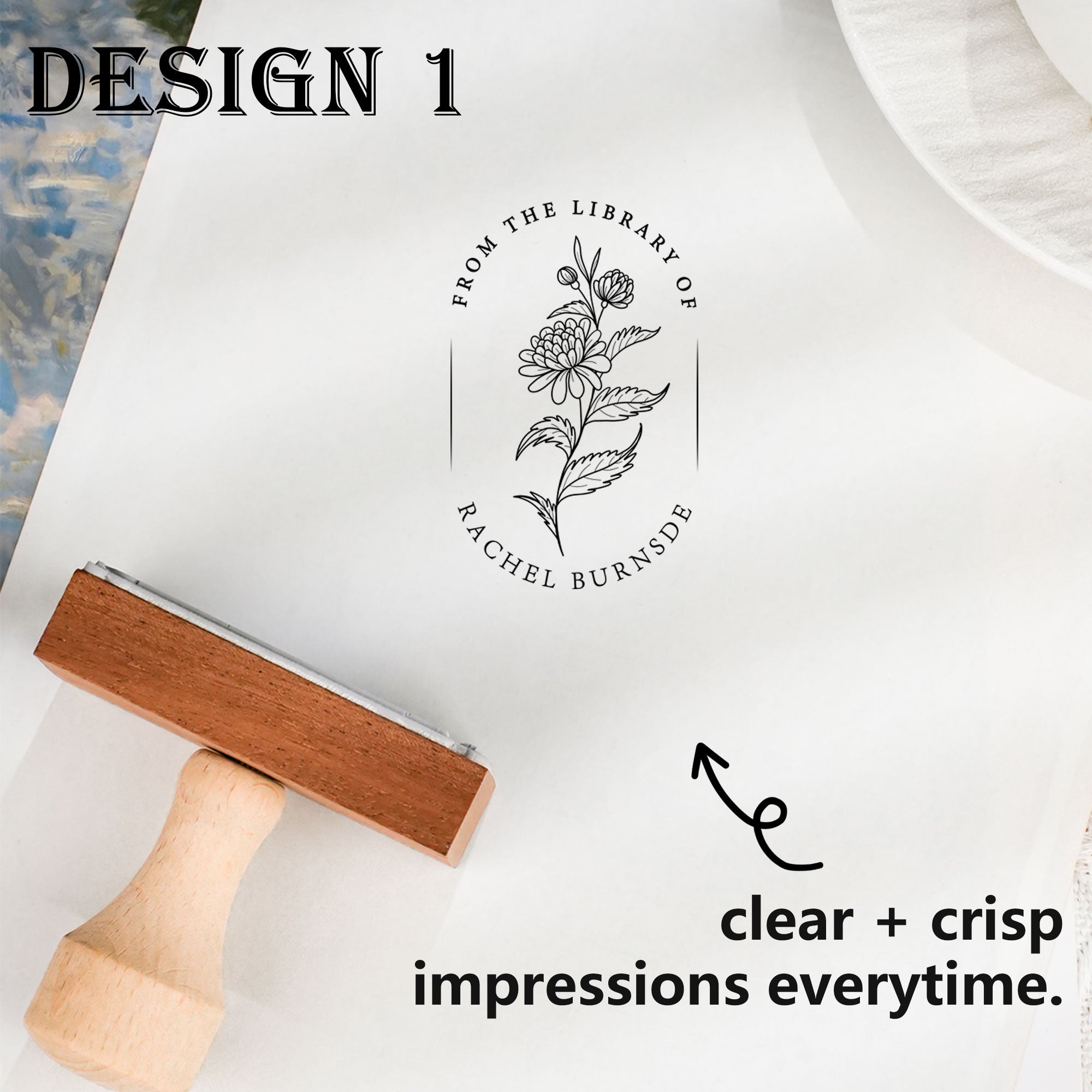 Handcraft Book Stamp
