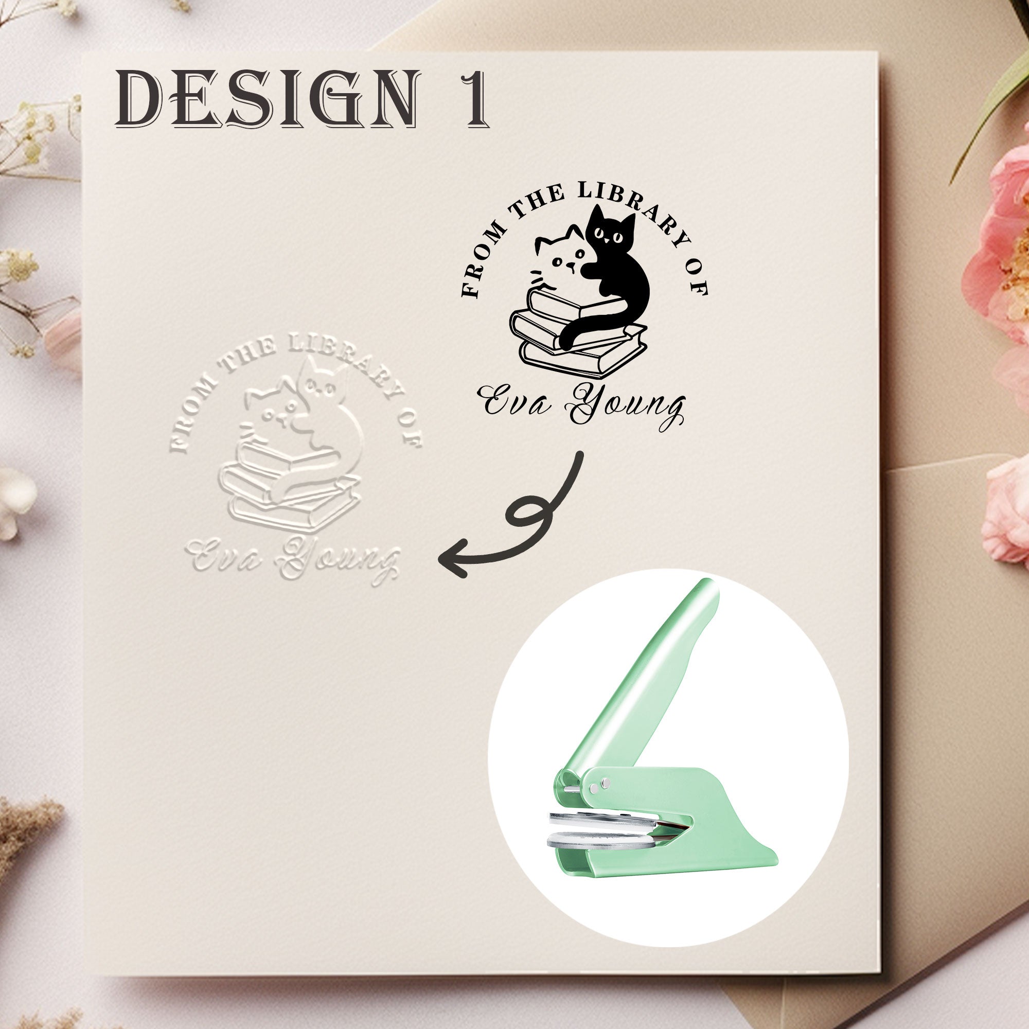 Custom Elegant Seal Embosser