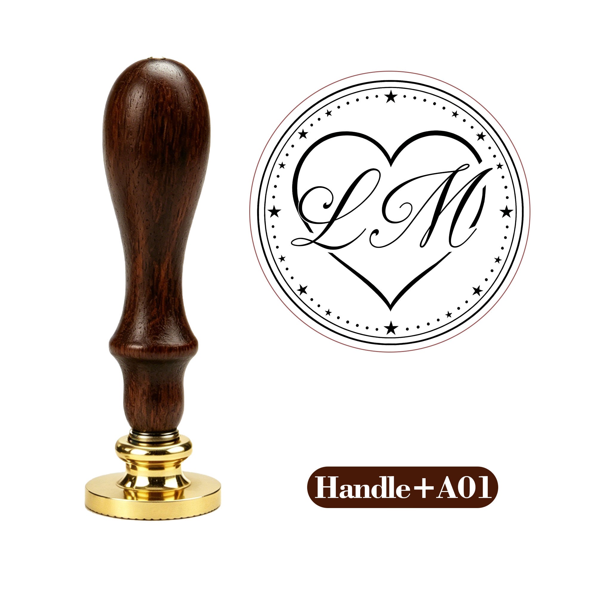 Envelope seal stamp