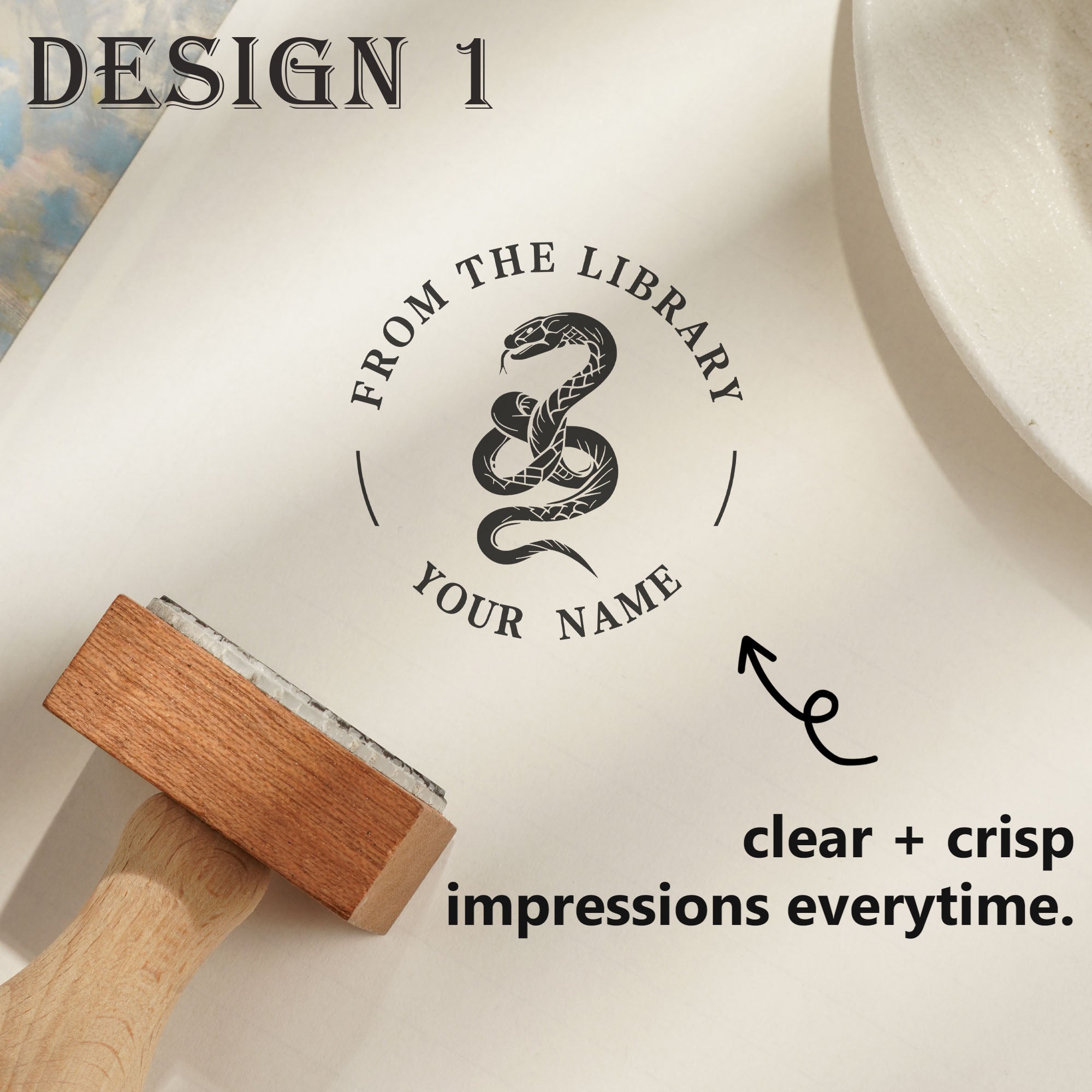 Custom Gift Rubber Stamp