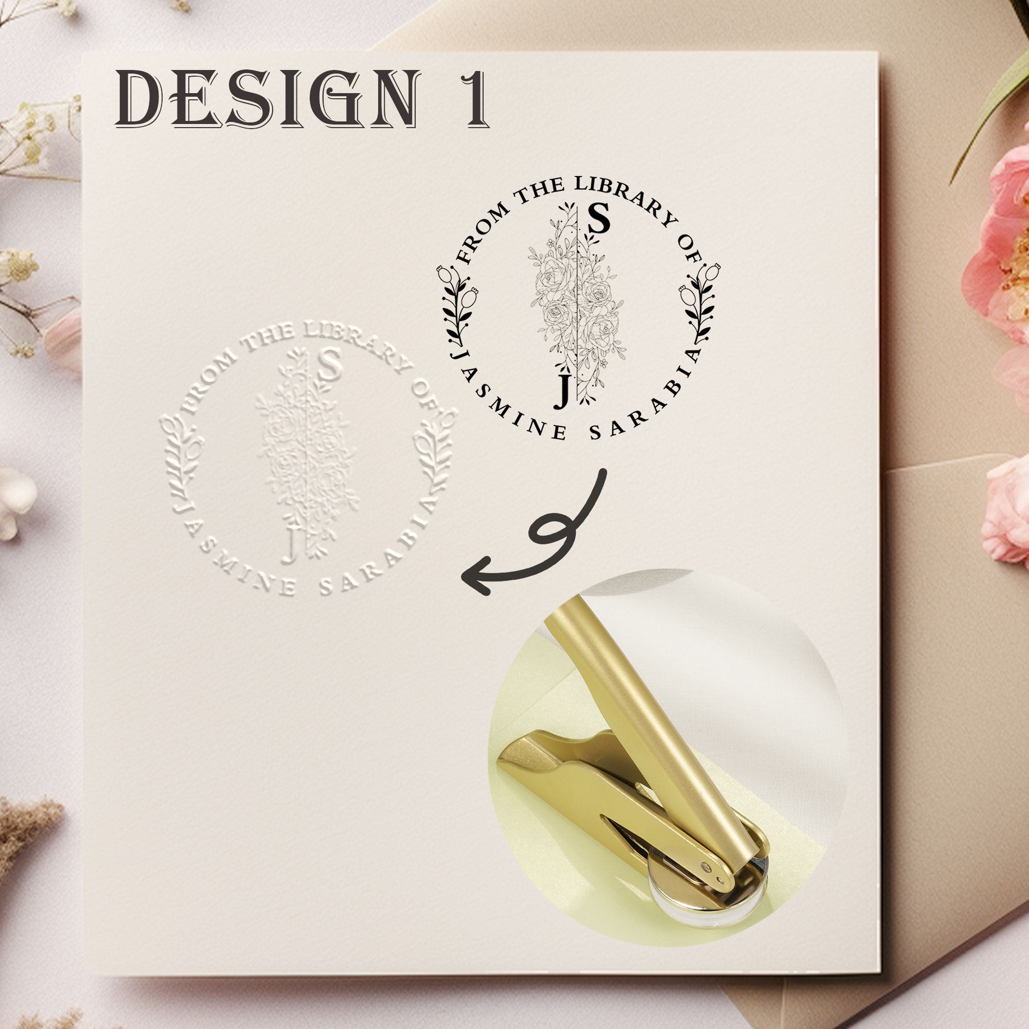 Custom Elegant Paper Embosser