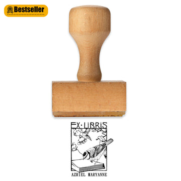Customized Unique Bookplate Stamp