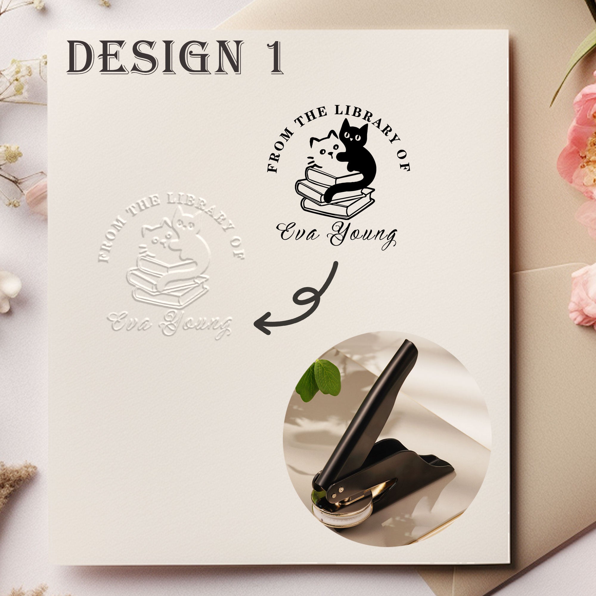 Custom Elegant Seal Embosser
