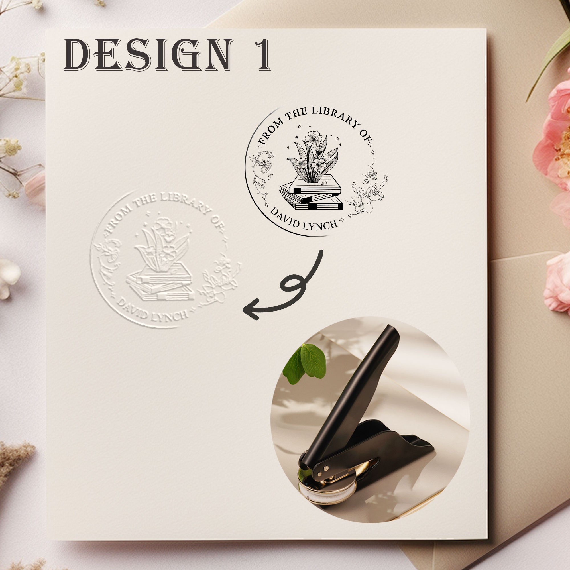 Custom Artistic Seal Embosser