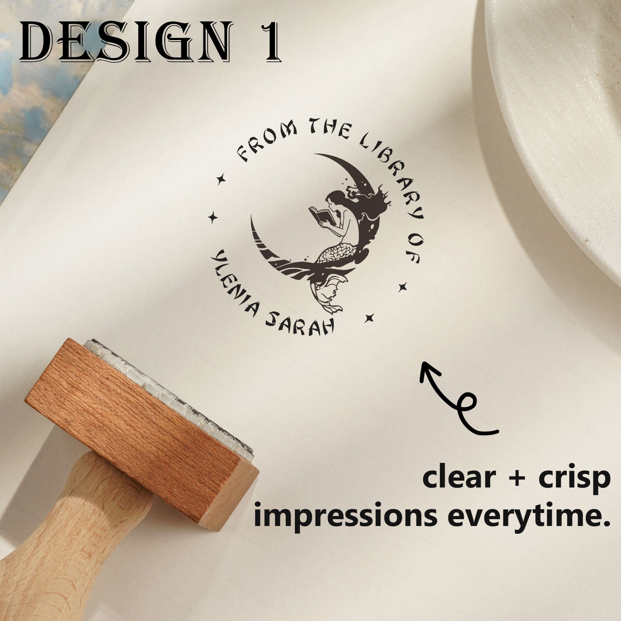 Custom Old Style Rubber Stamp