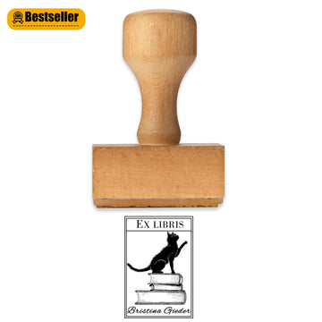 Customized Artistic Bookplate Stamp