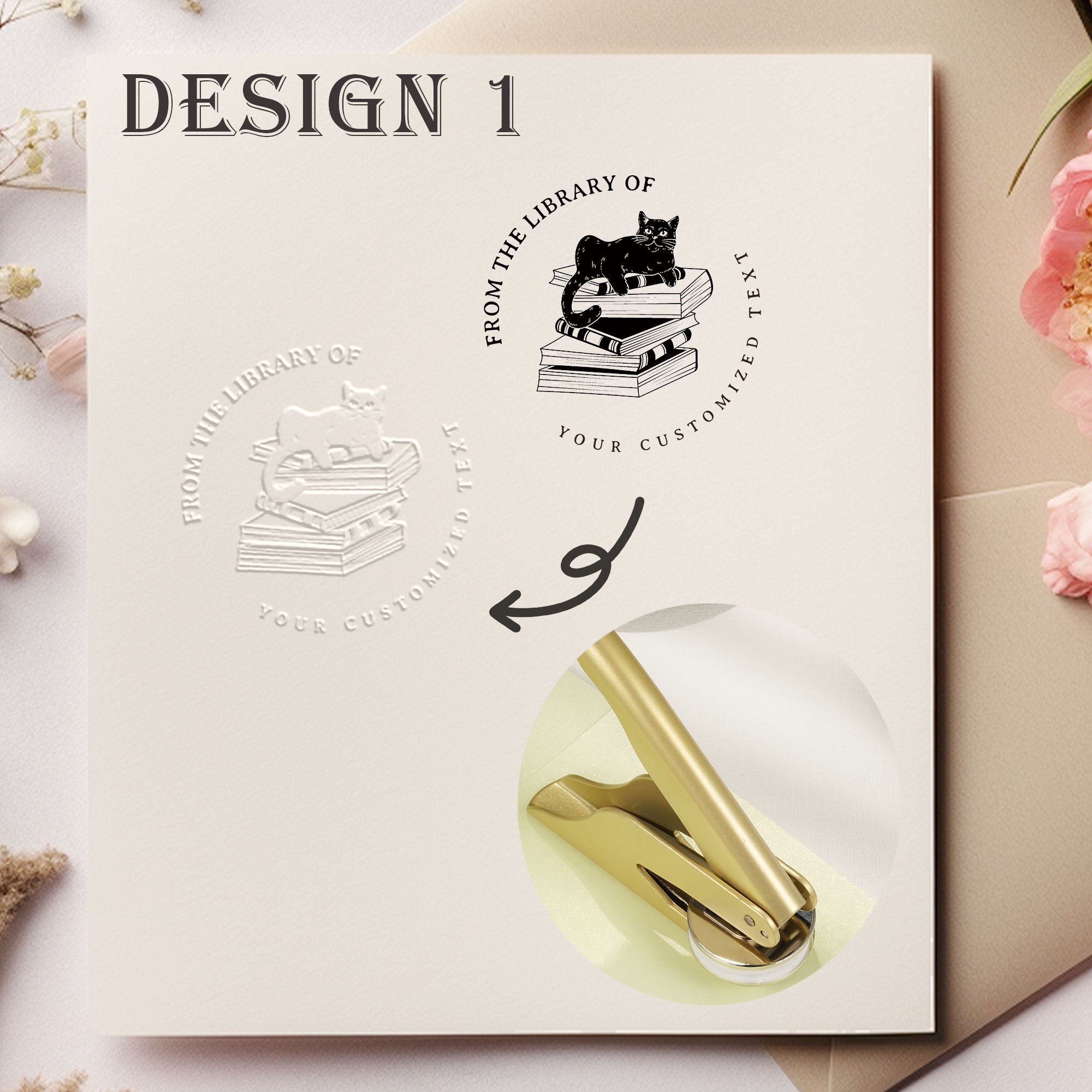 Custom Journal Paper Embosser