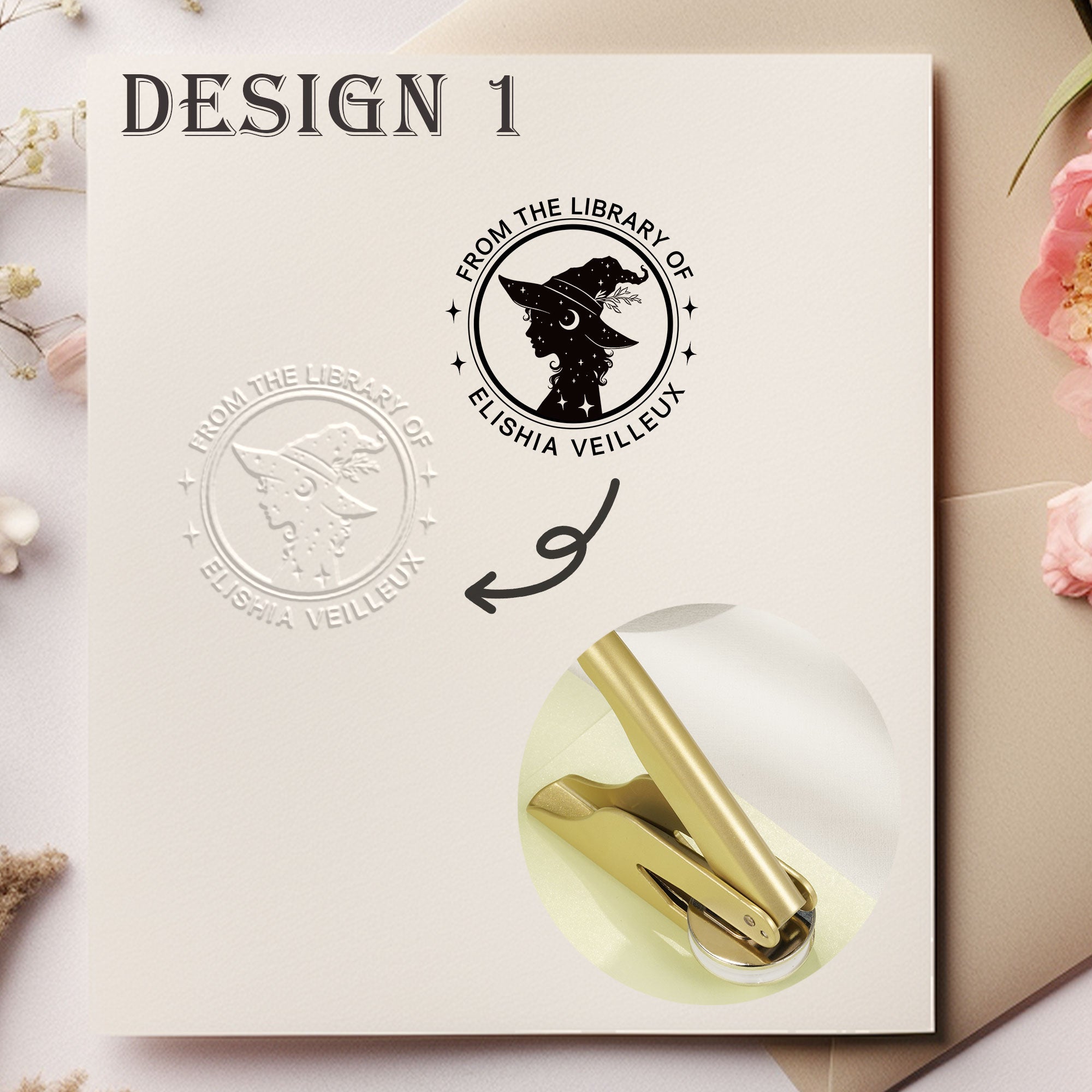 Custom Decor Book Embosser