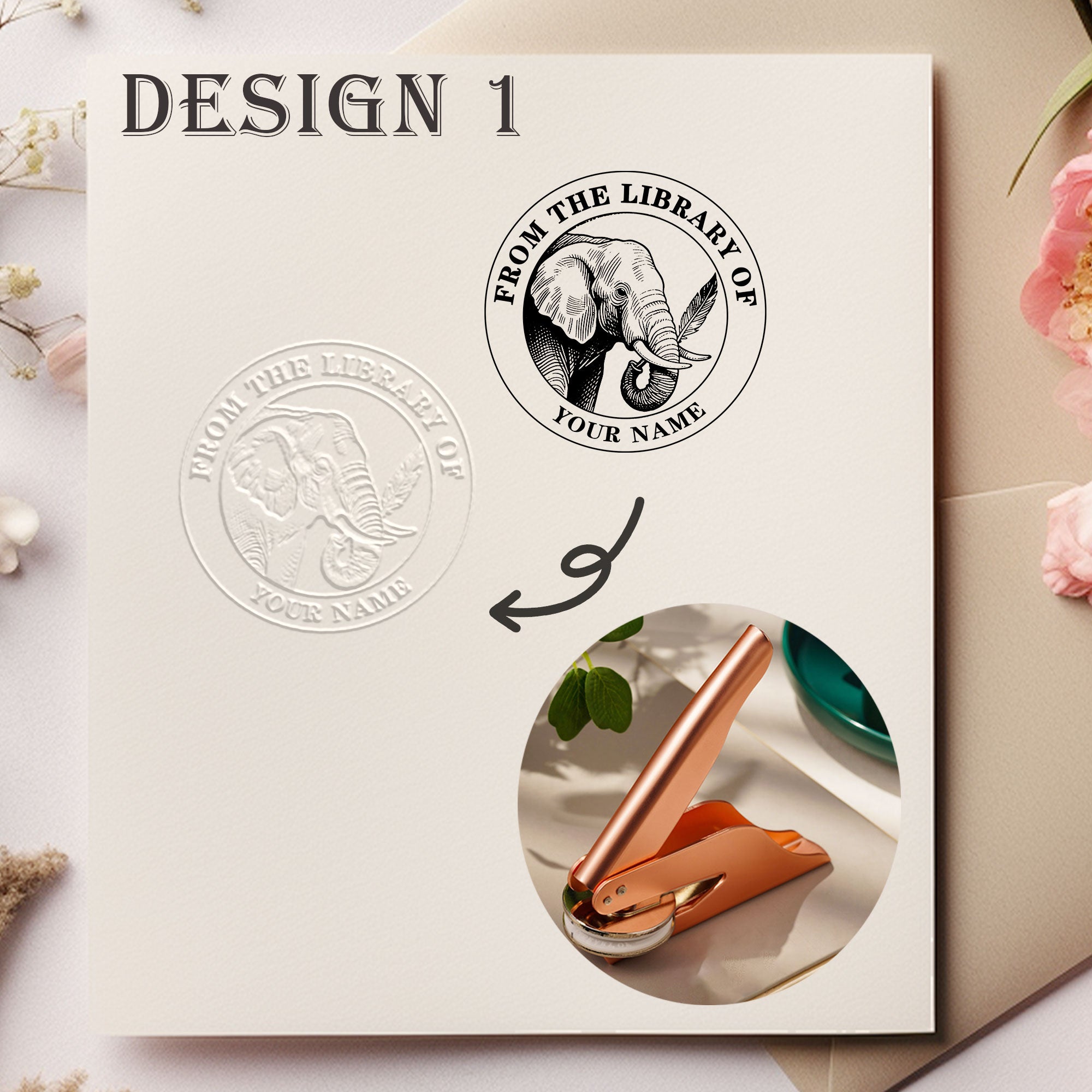 Custom Vintage Style Embosser