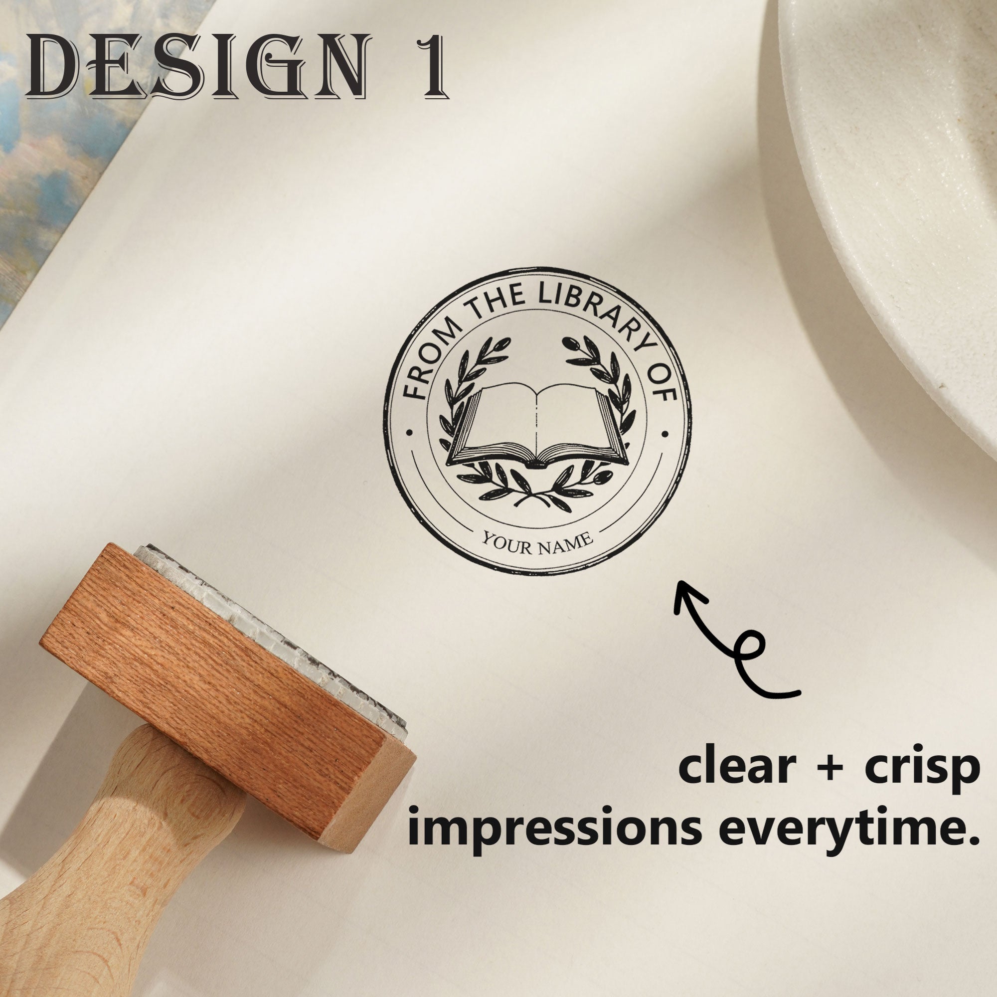 Custom Craft Stamp for DIY Crafts