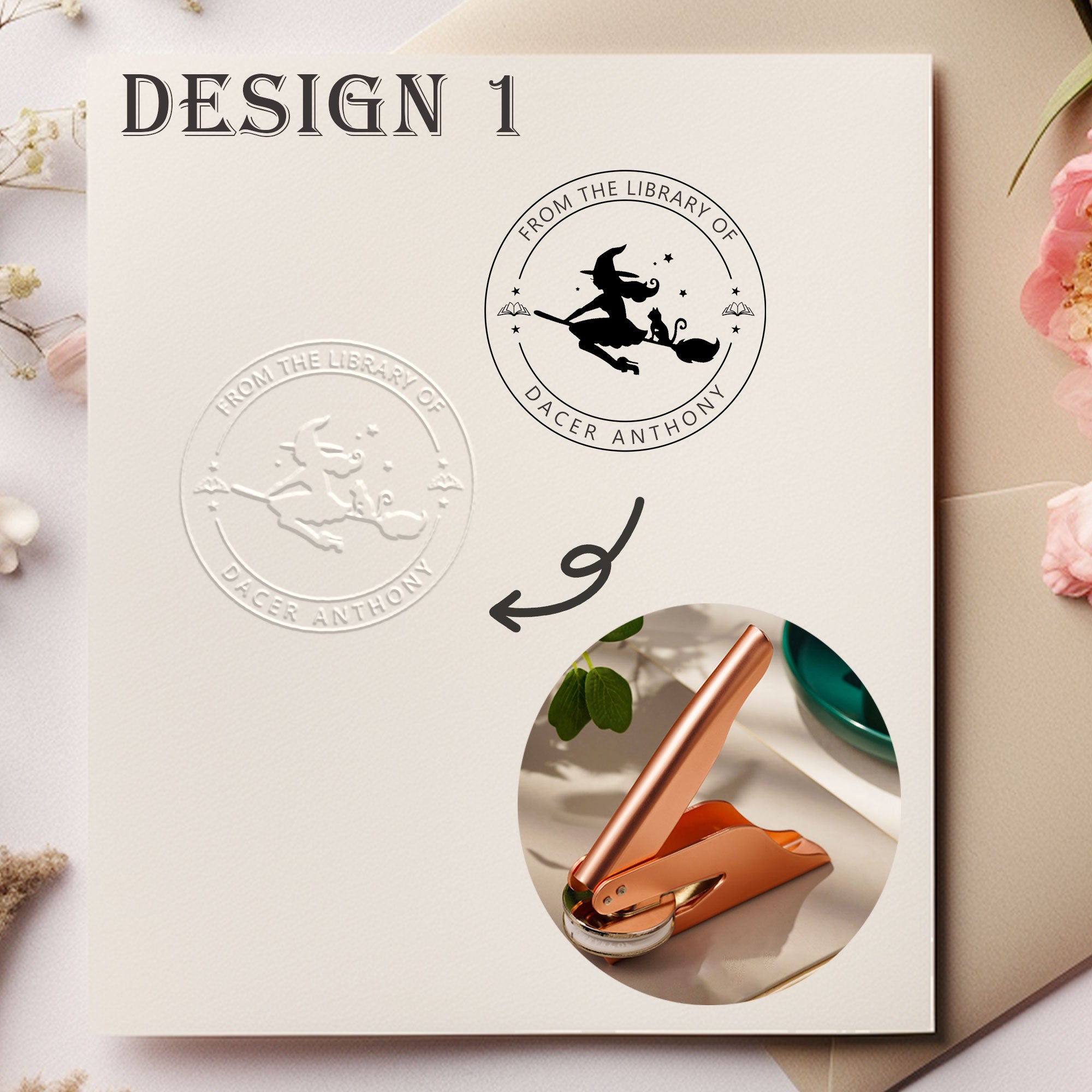 Custom Journal Paper Embosser