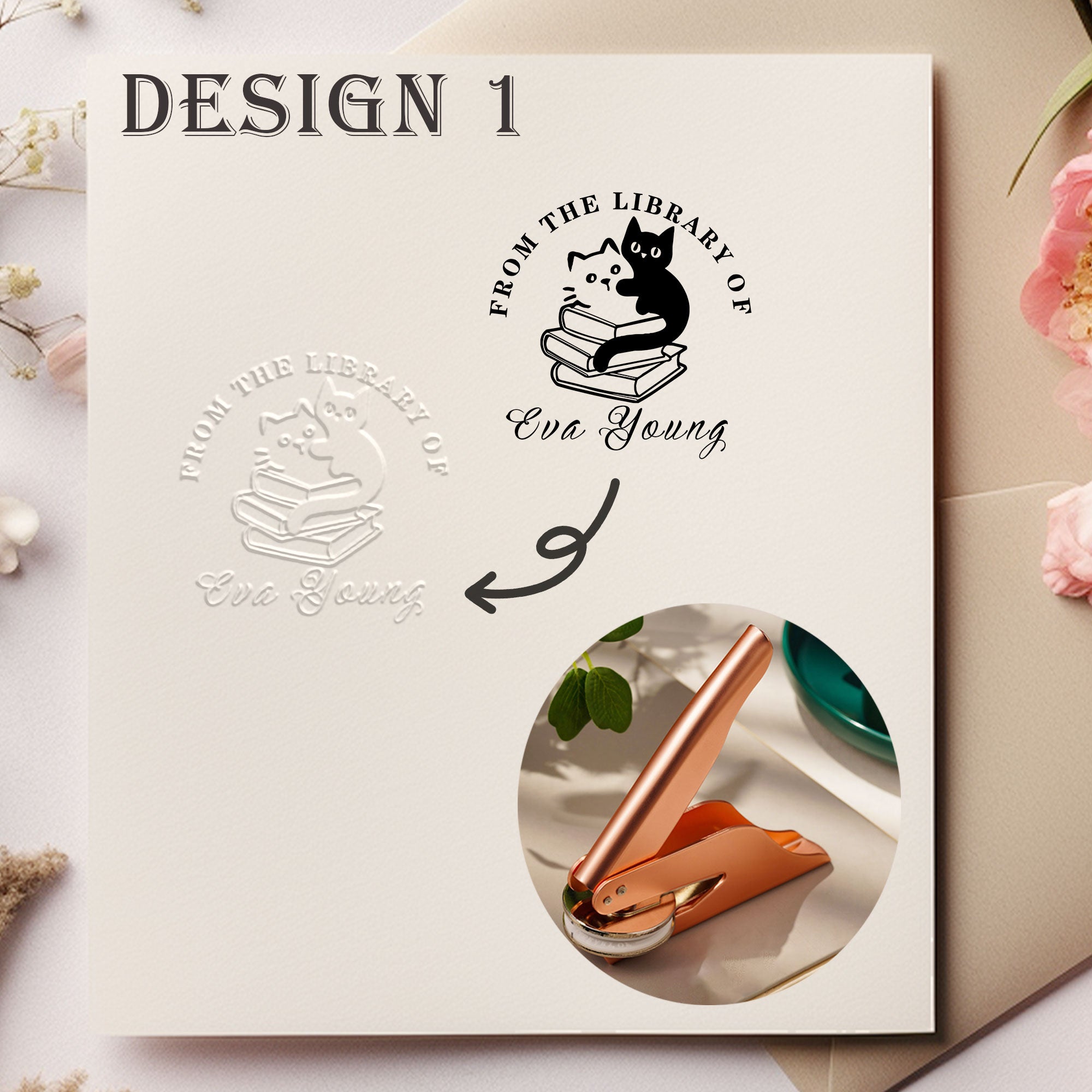 Custom Elegant Seal Embosser