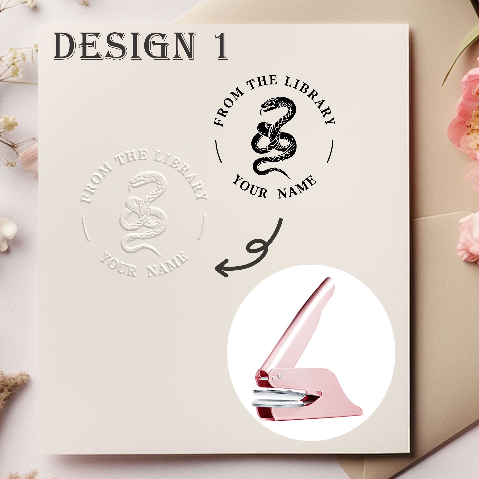 Custom Artistic Seal Embosser