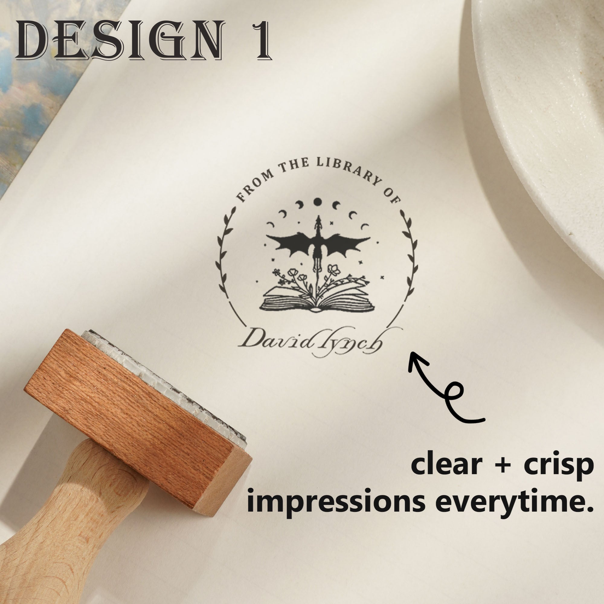 Custom Creative Wood Stamp