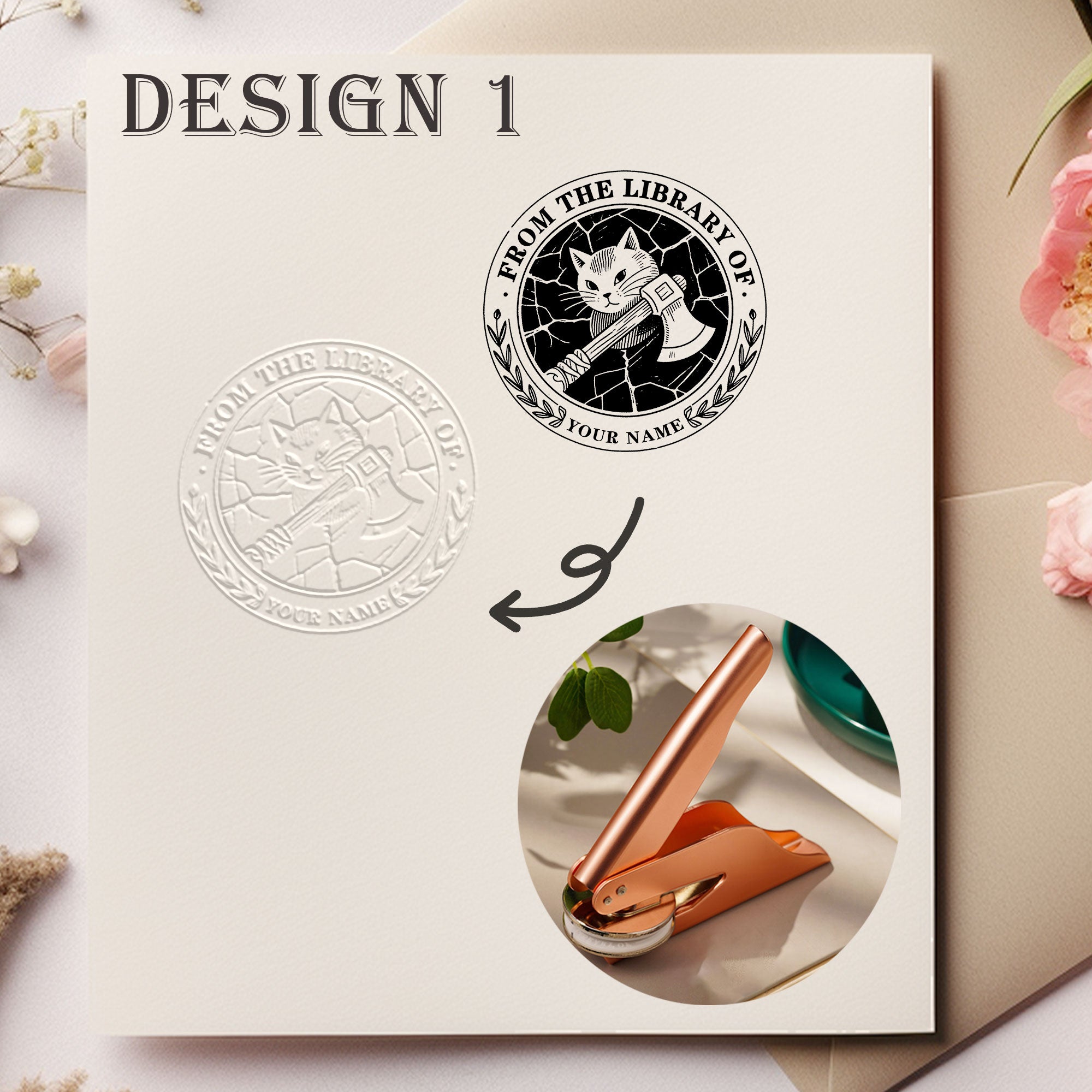 Custom Personalized Embosser