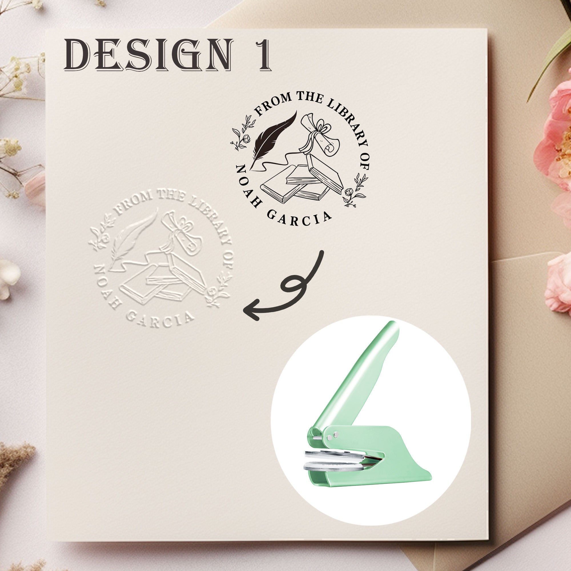 Custom Ex Libris Embosser