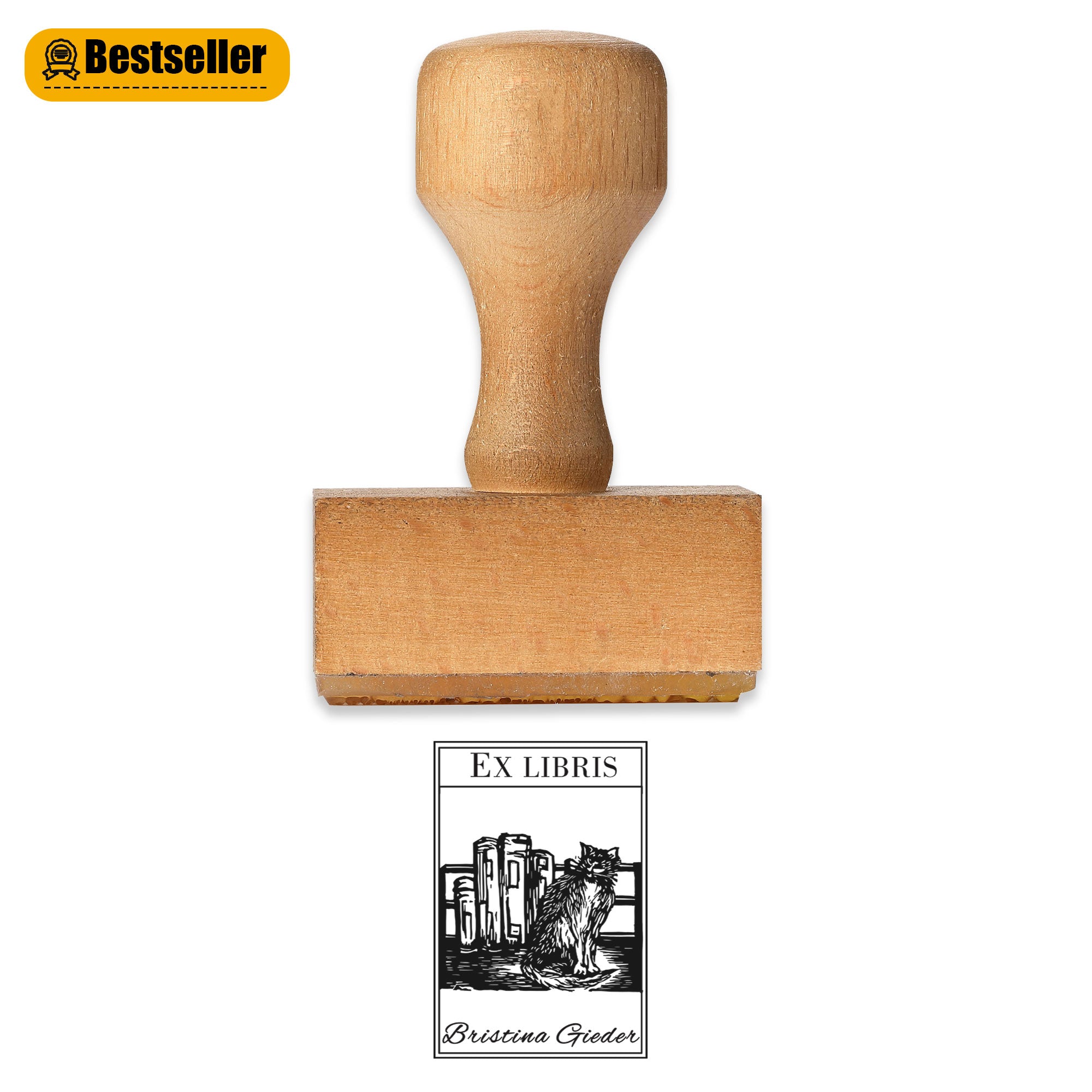 Customized Family Bookplate Stamp