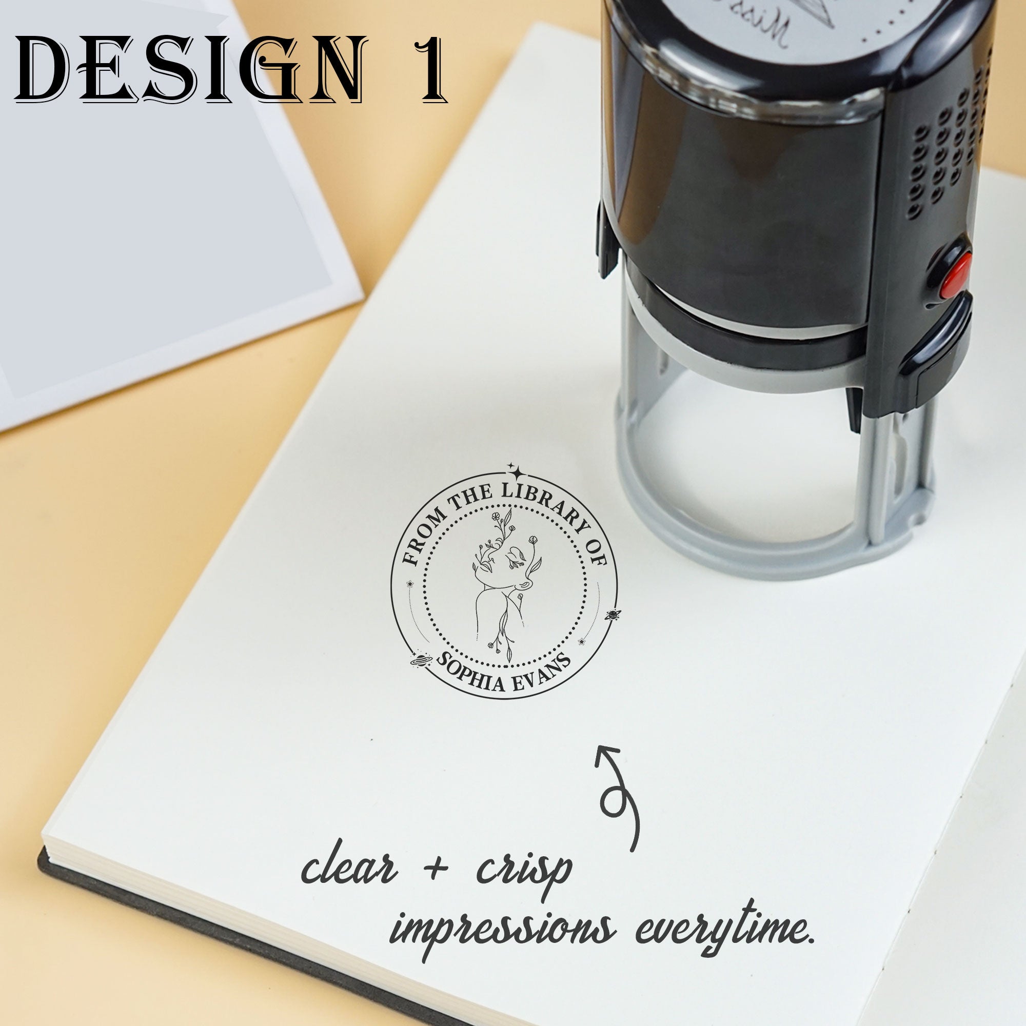 Practical Self‑inking Stamp