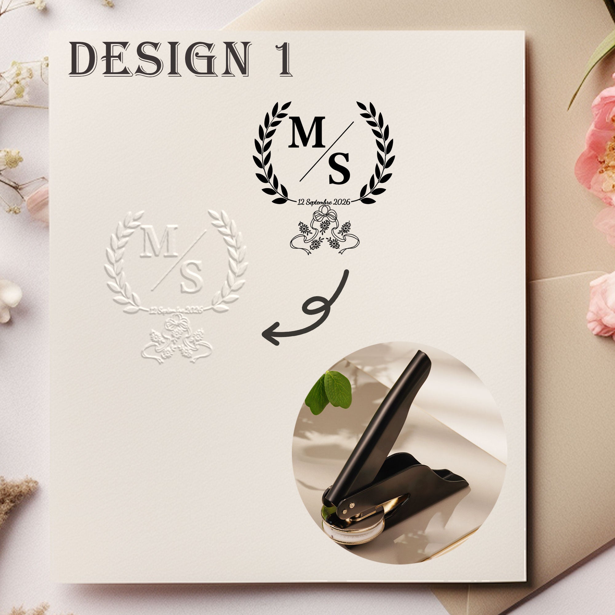 Custom Wedding Gift Embosser