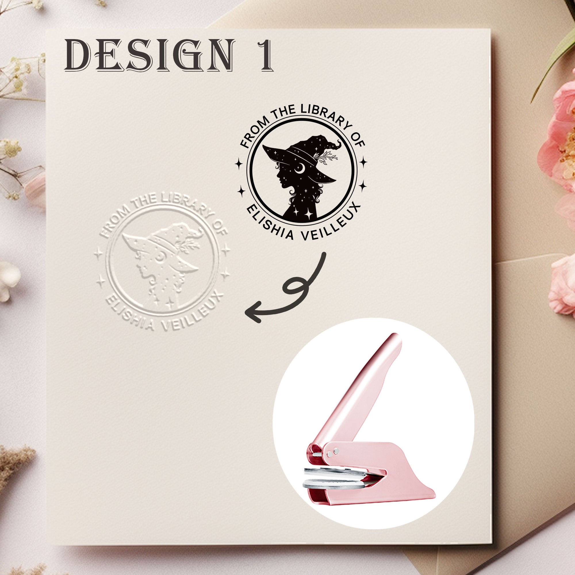 Custom Decor Book Embosser