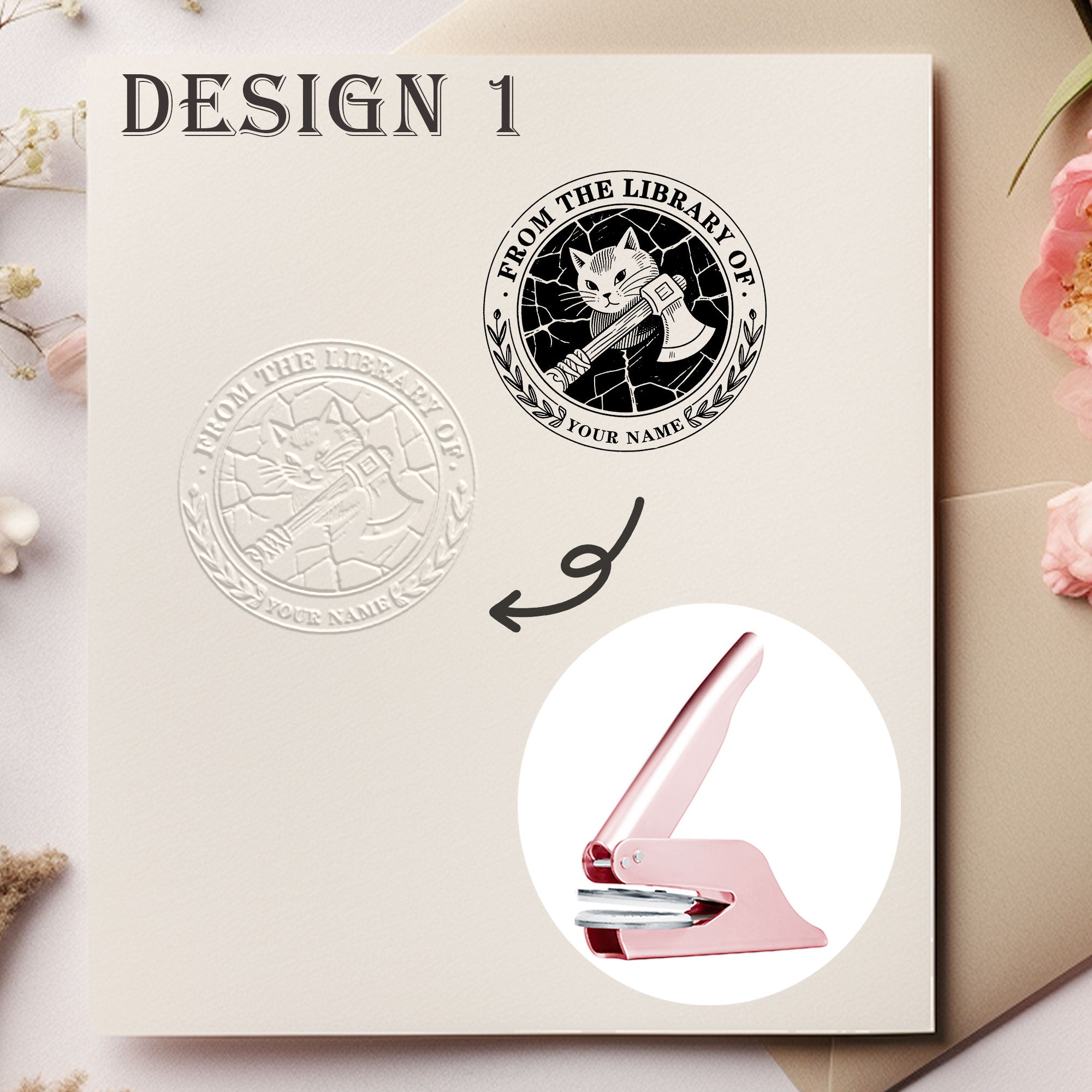 Custom Personalized Embosser