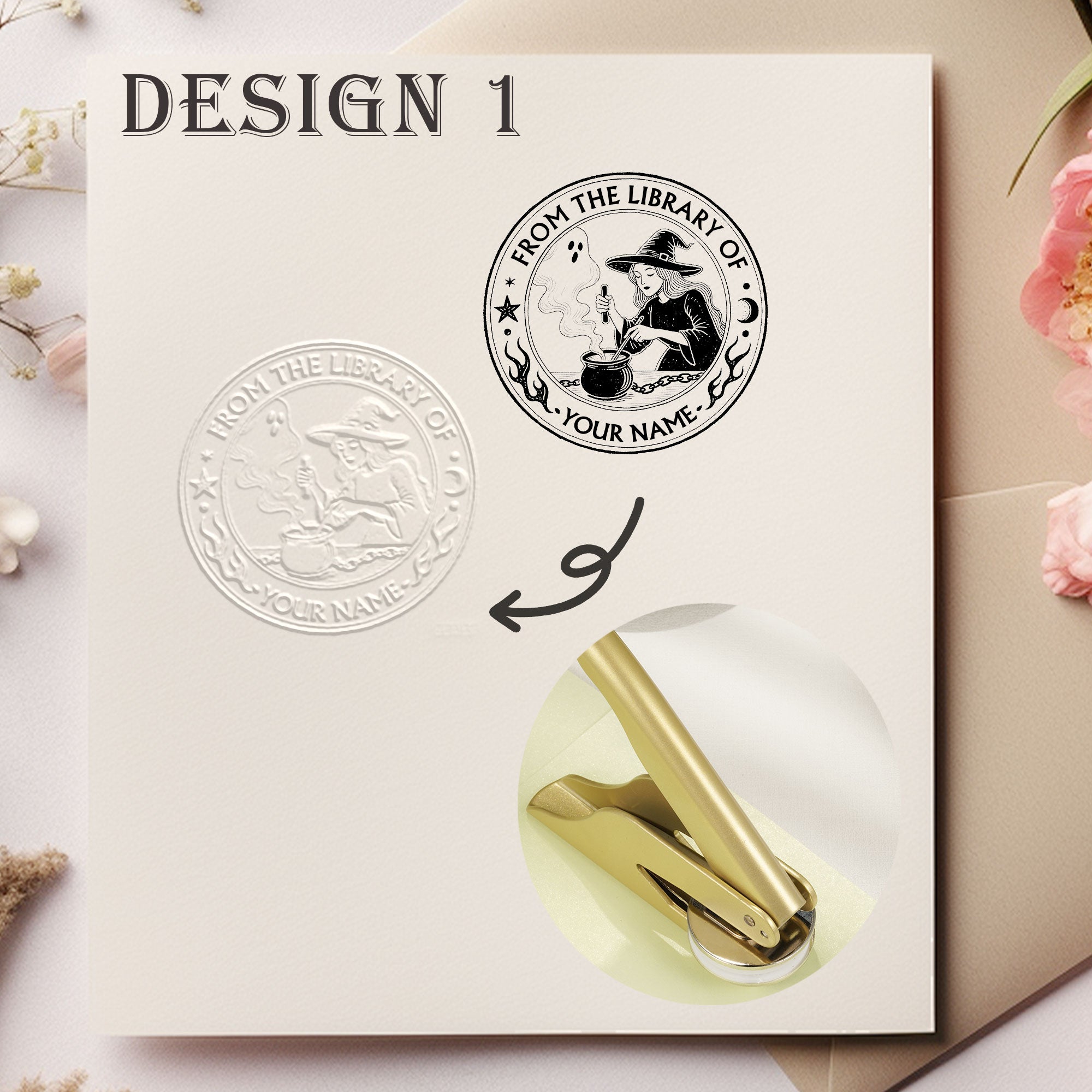 Custom Modern Design Embosser