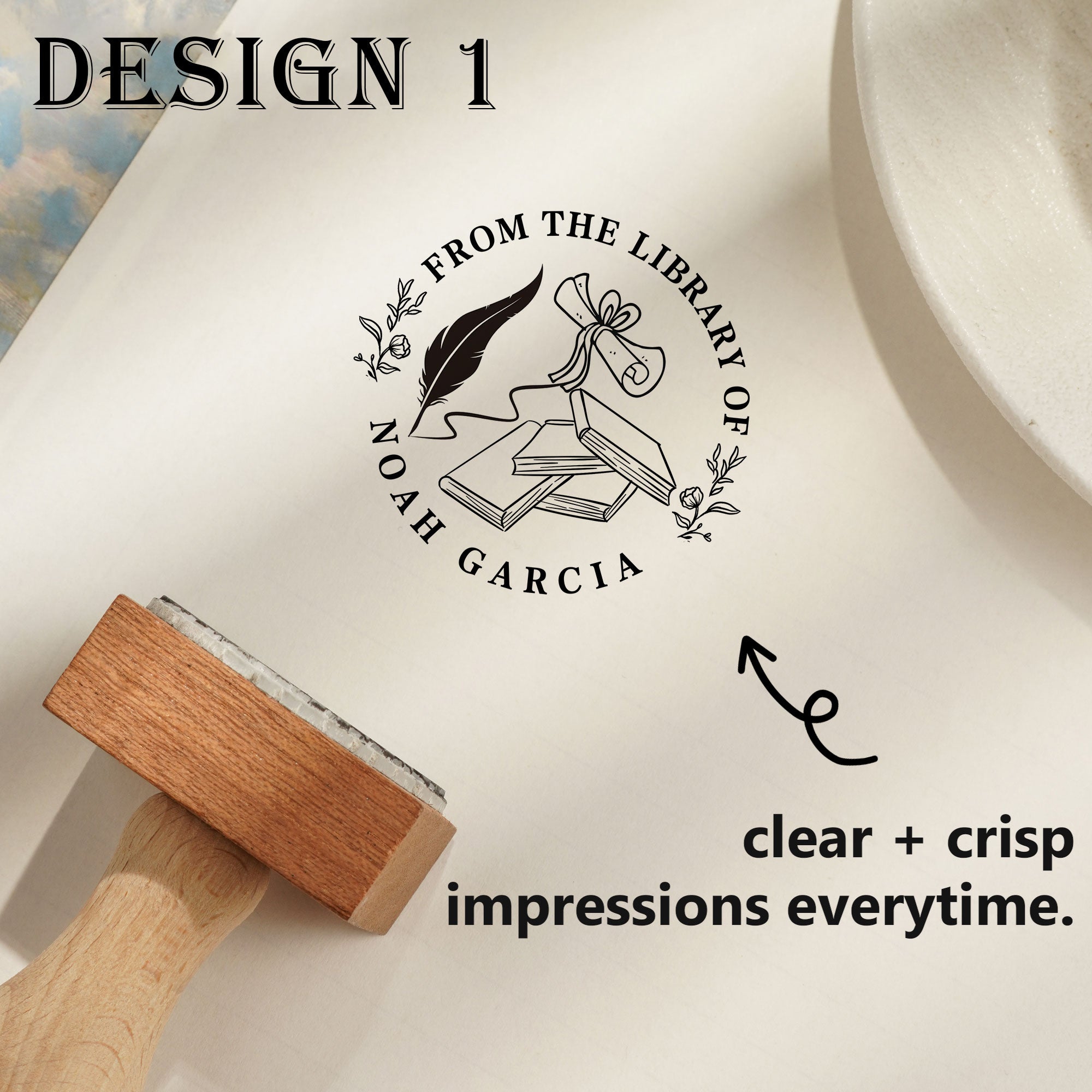 Custom Gift Rubber Stamp
