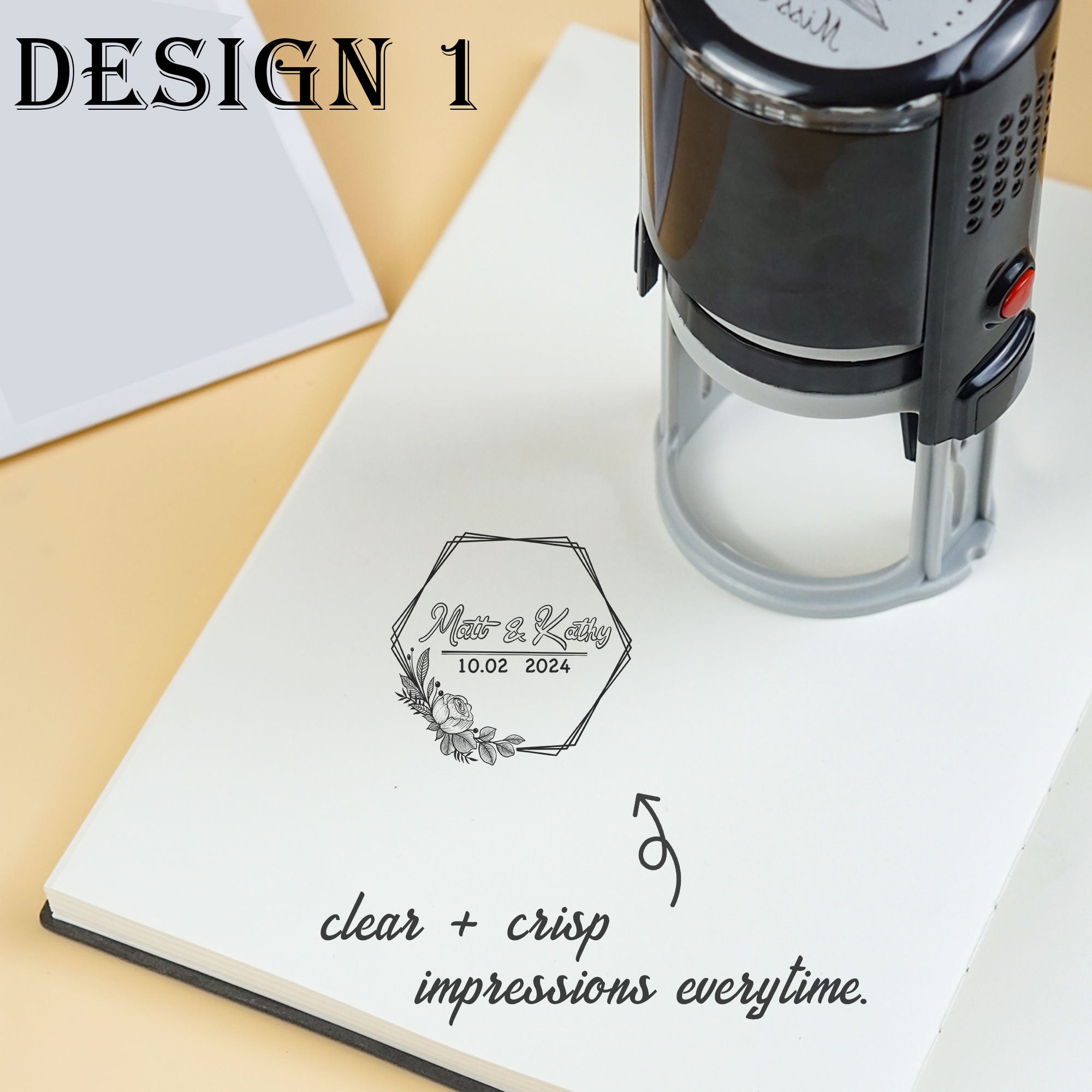 Invitation Self‑inking Stamp