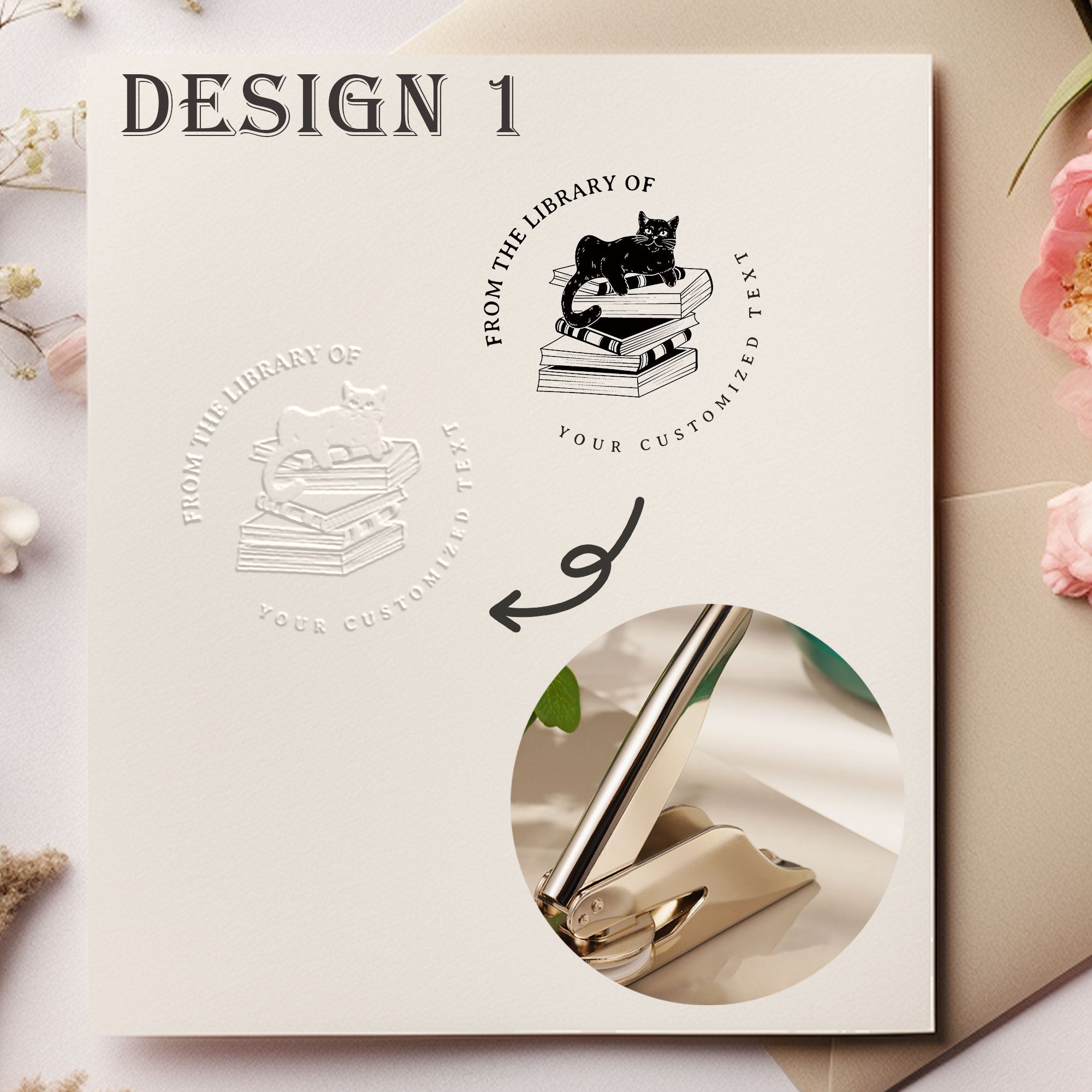 Custom Journal Paper Embosser