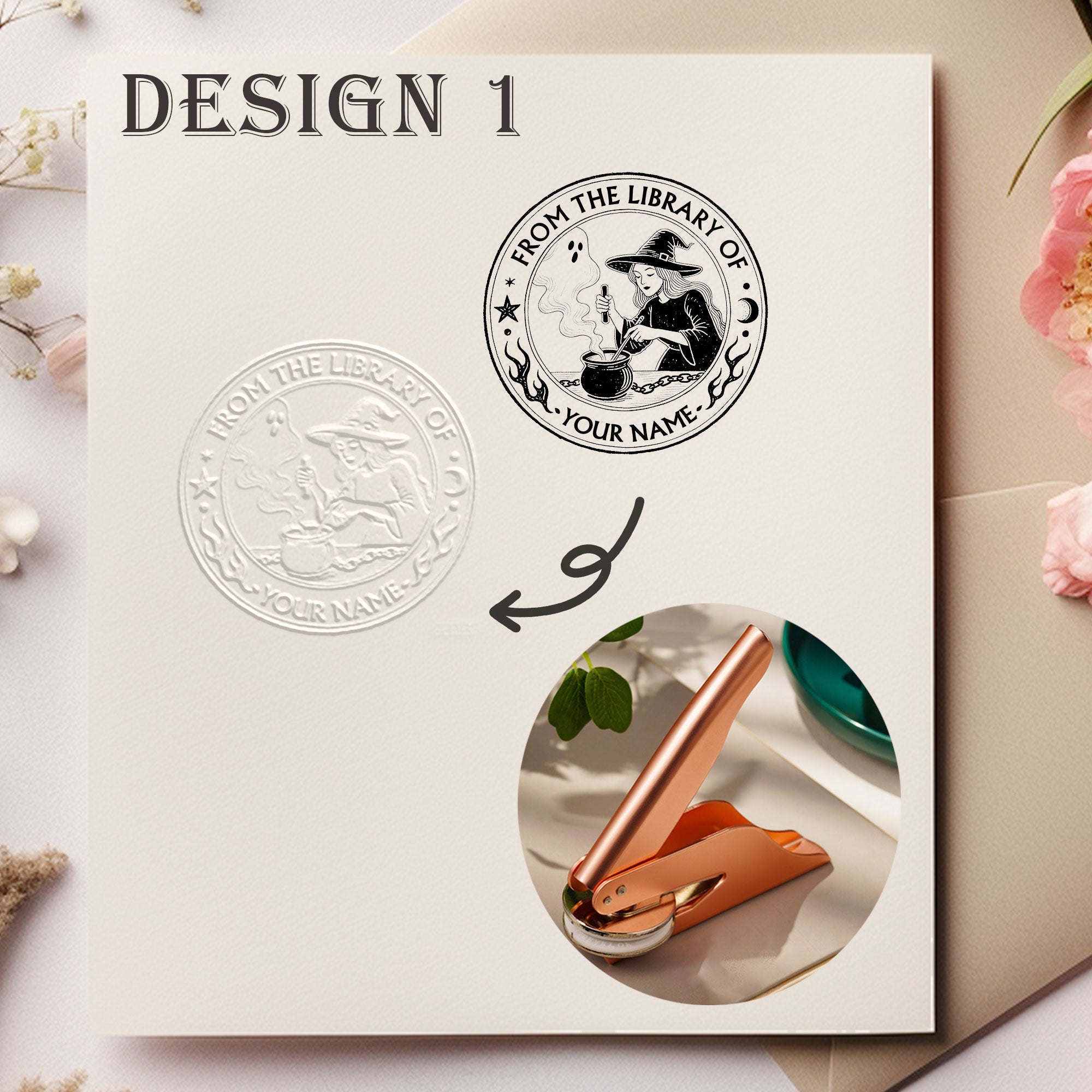 Custom Modern Design Embosser